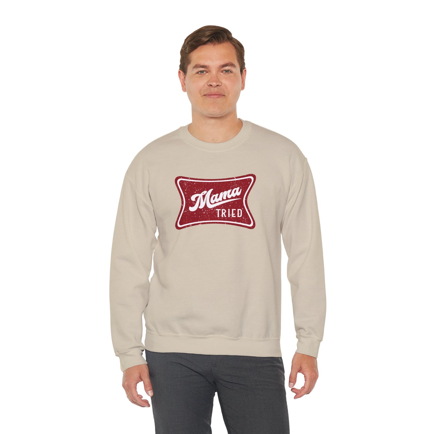 Mama Tried Unisex Heavy Blend™ Crewneck Sweatshirt