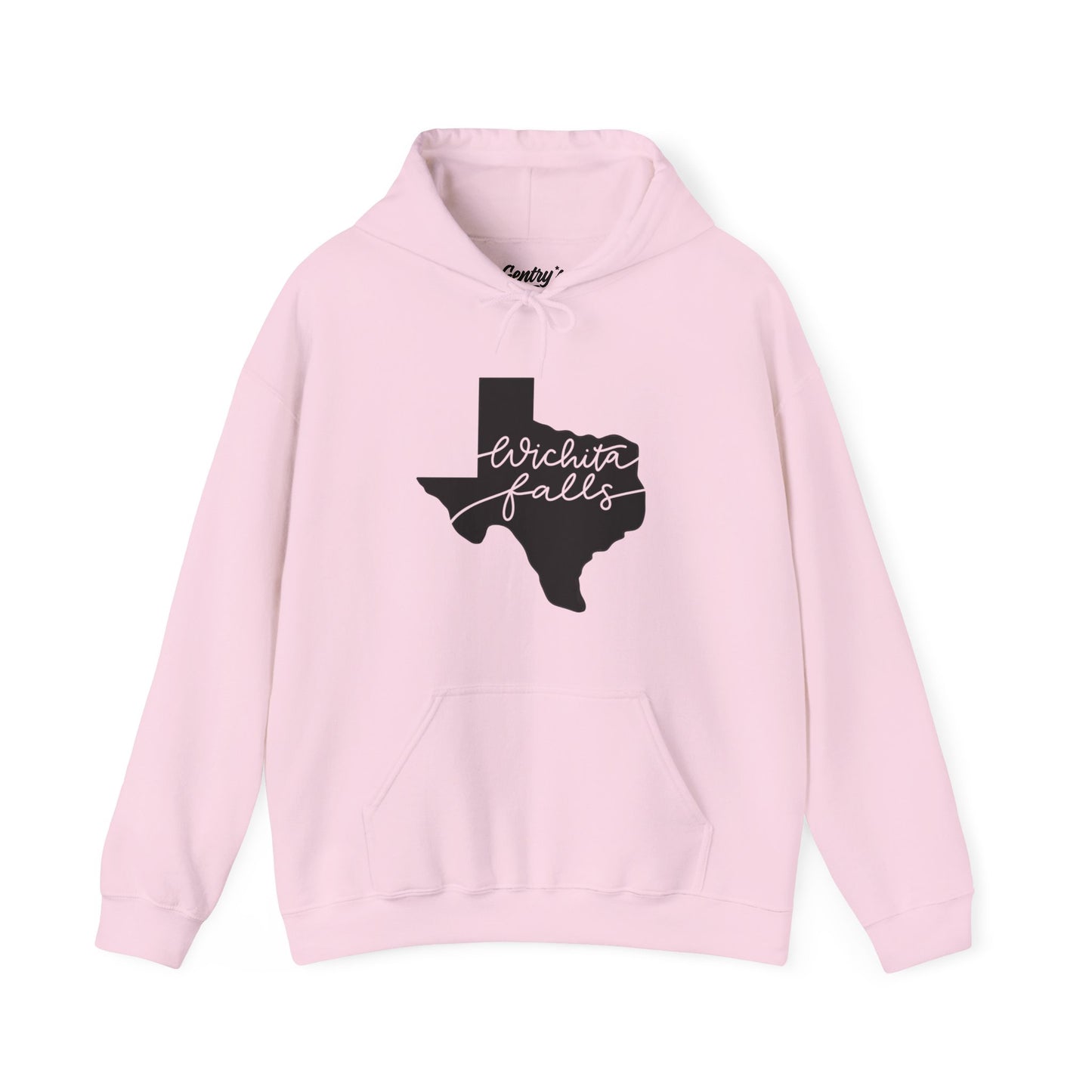 Wichita Falls Script Unisex Heavy Blend™ Hooded Sweatshirt