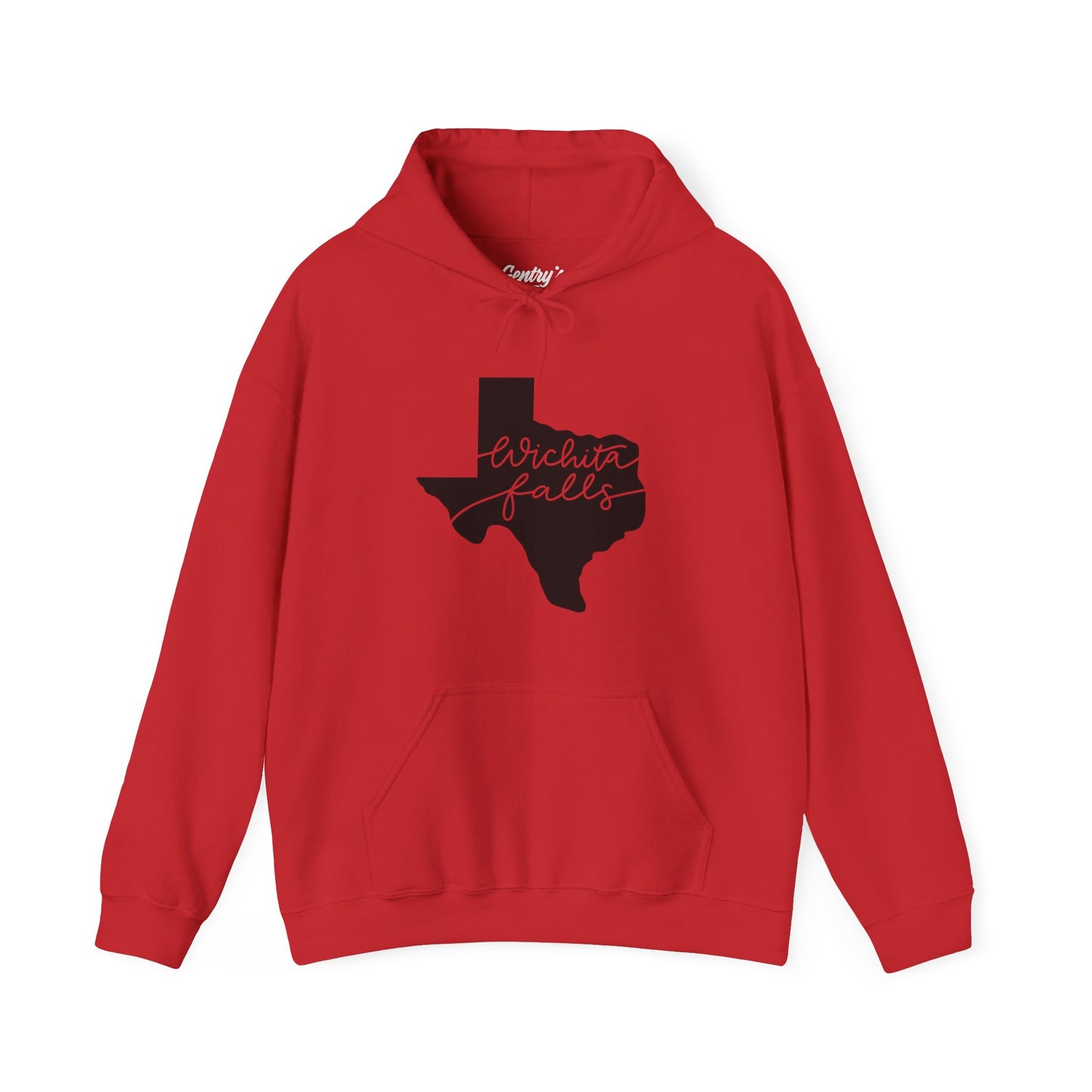 Wichita Falls Script Unisex Heavy Blend™ Hooded Sweatshirt