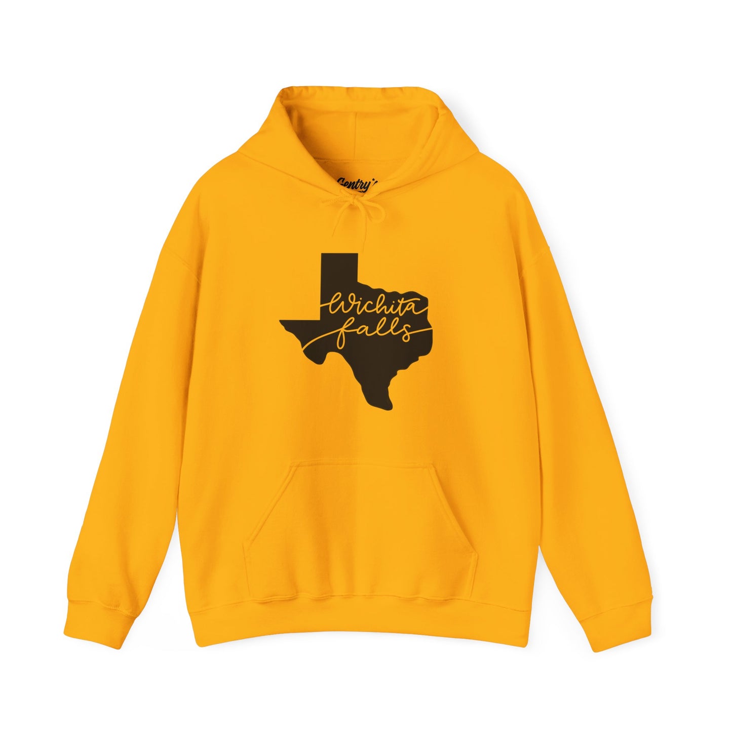 Wichita Falls Script Unisex Heavy Blend™ Hooded Sweatshirt