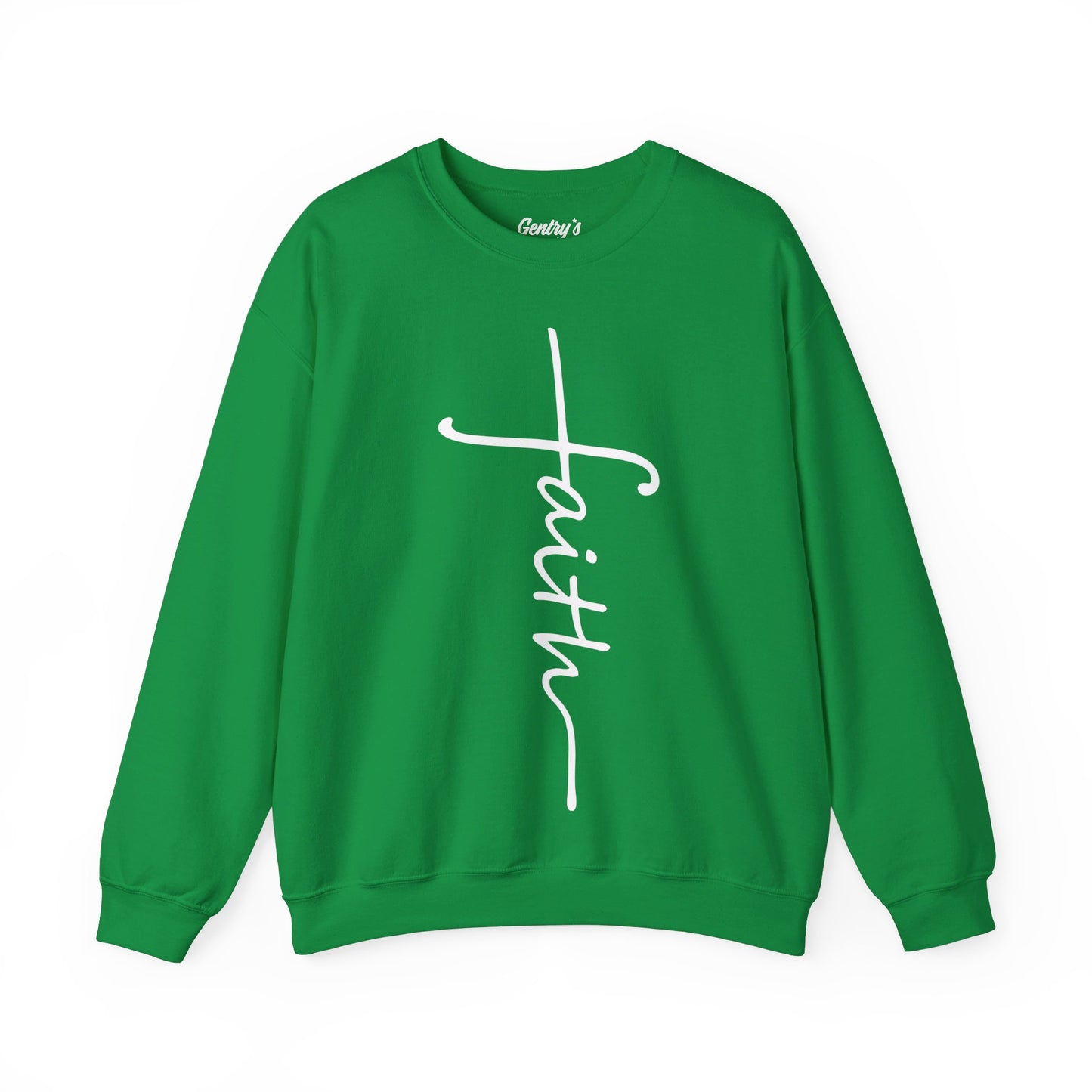 Faith Cross Unisex Heavy Blend™ Crewneck Sweatshirt