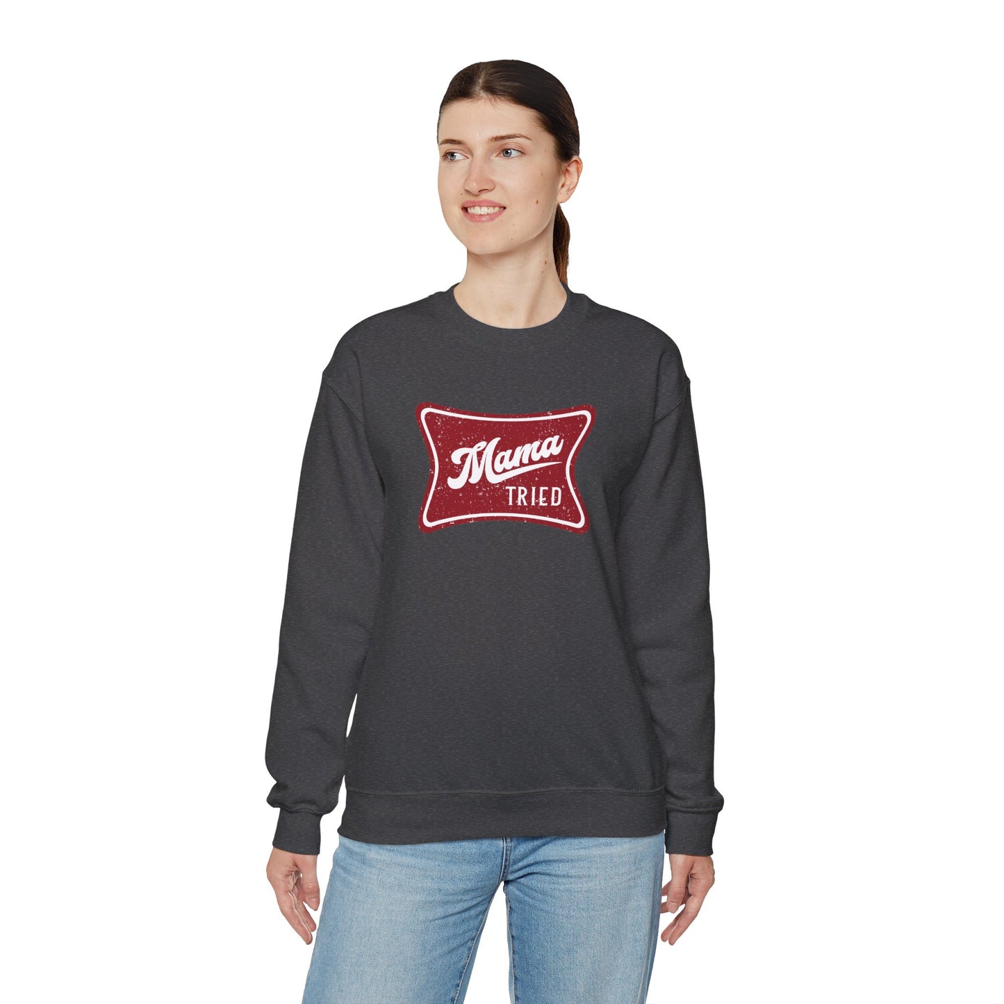 Mama Tried Unisex Heavy Blend™ Crewneck Sweatshirt