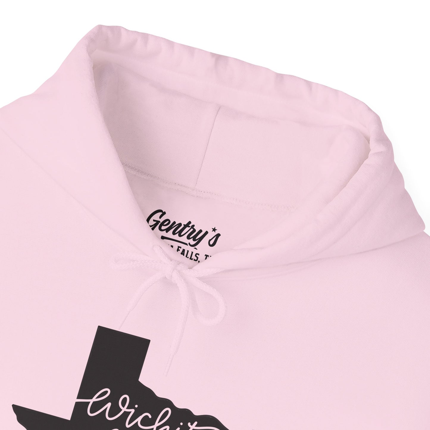 Wichita Falls Script Unisex Heavy Blend™ Hooded Sweatshirt