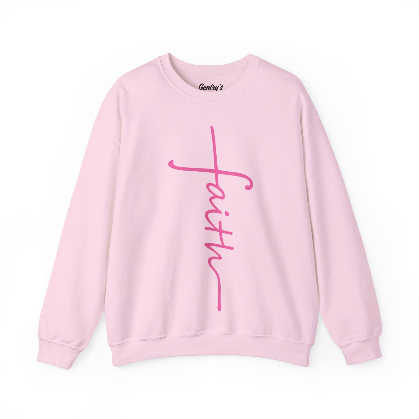 Faith Cross Unisex Heavy Blend™ Crewneck Sweatshirt