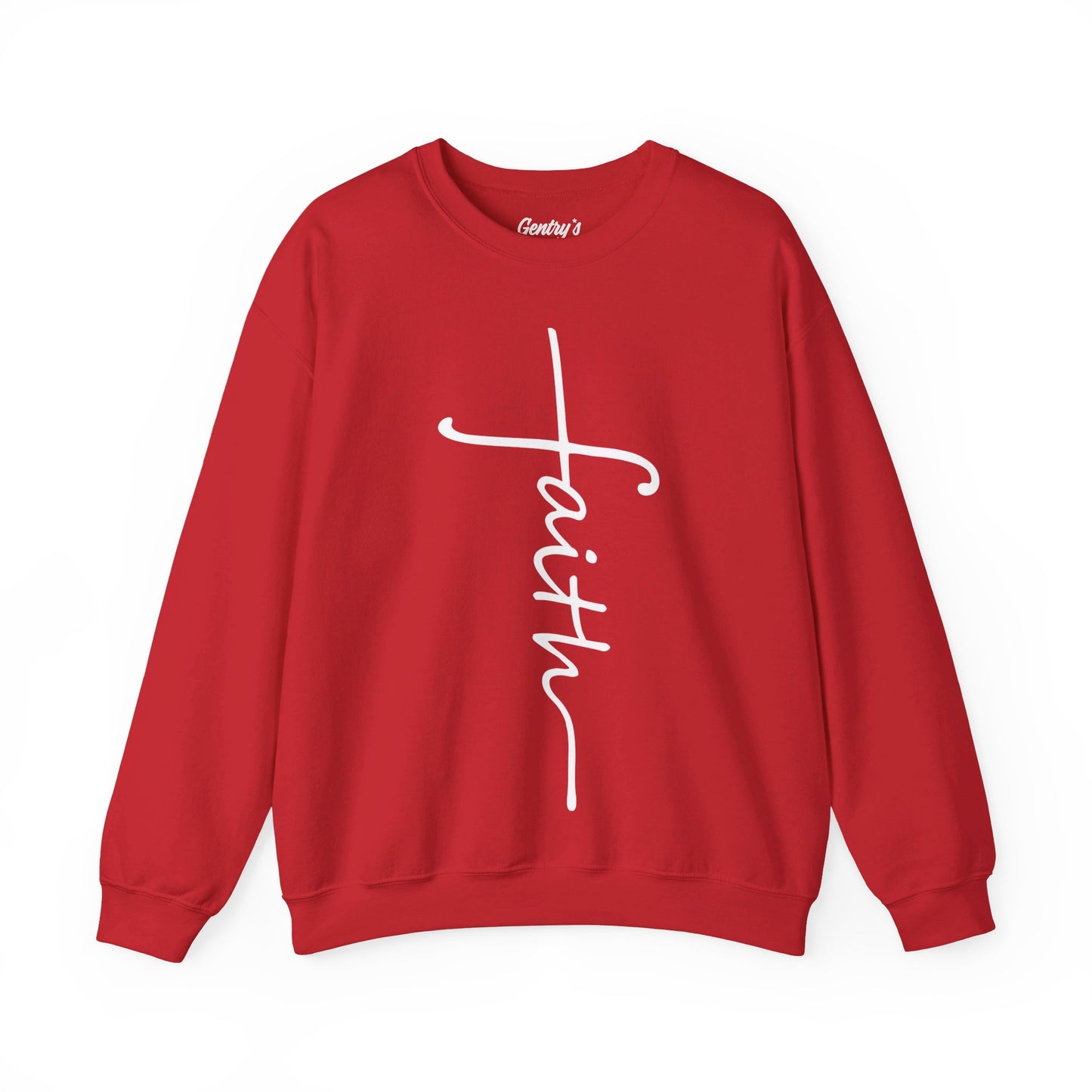 Faith Cross Unisex Heavy Blend™ Crewneck Sweatshirt
