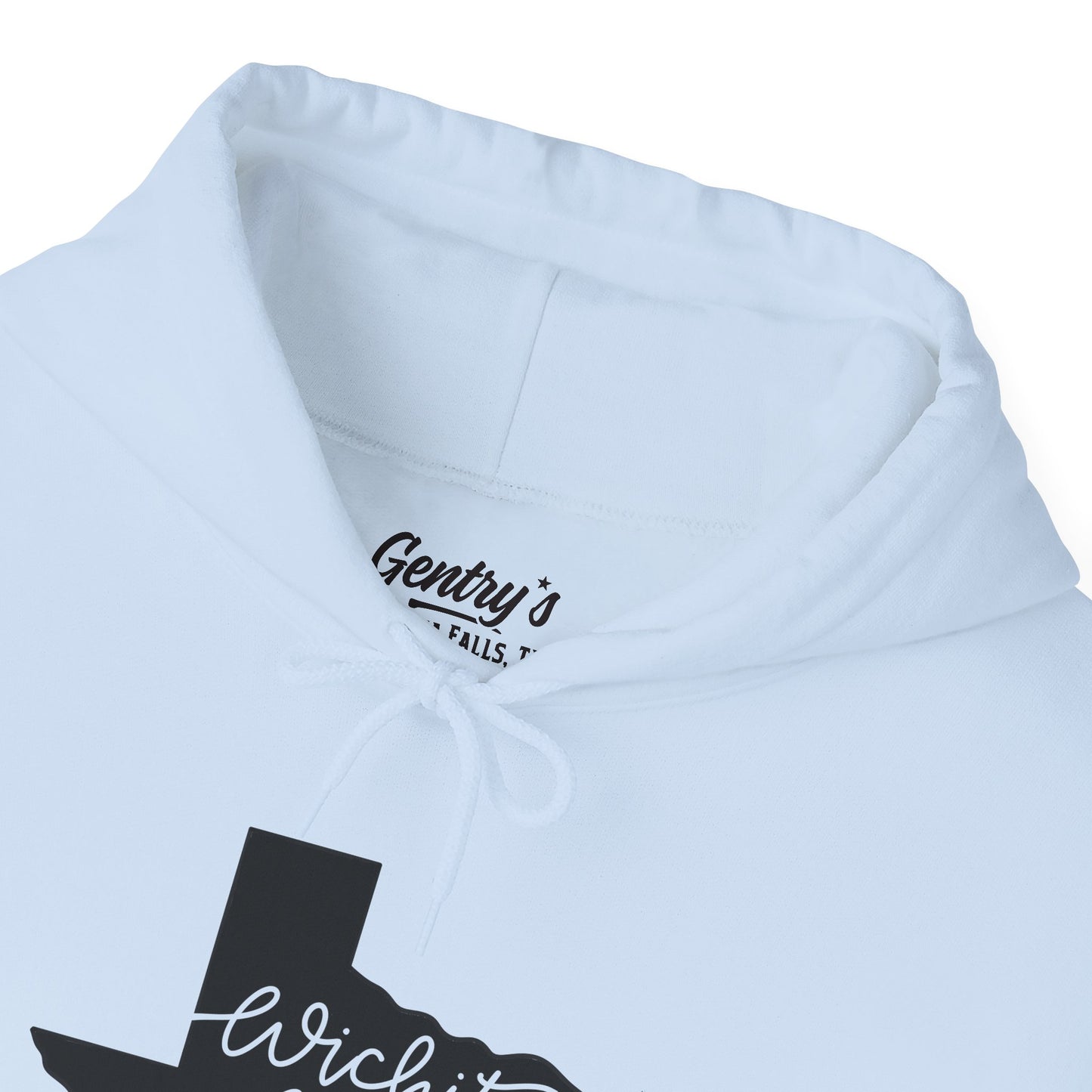 Wichita Falls Script Unisex Heavy Blend™ Hooded Sweatshirt