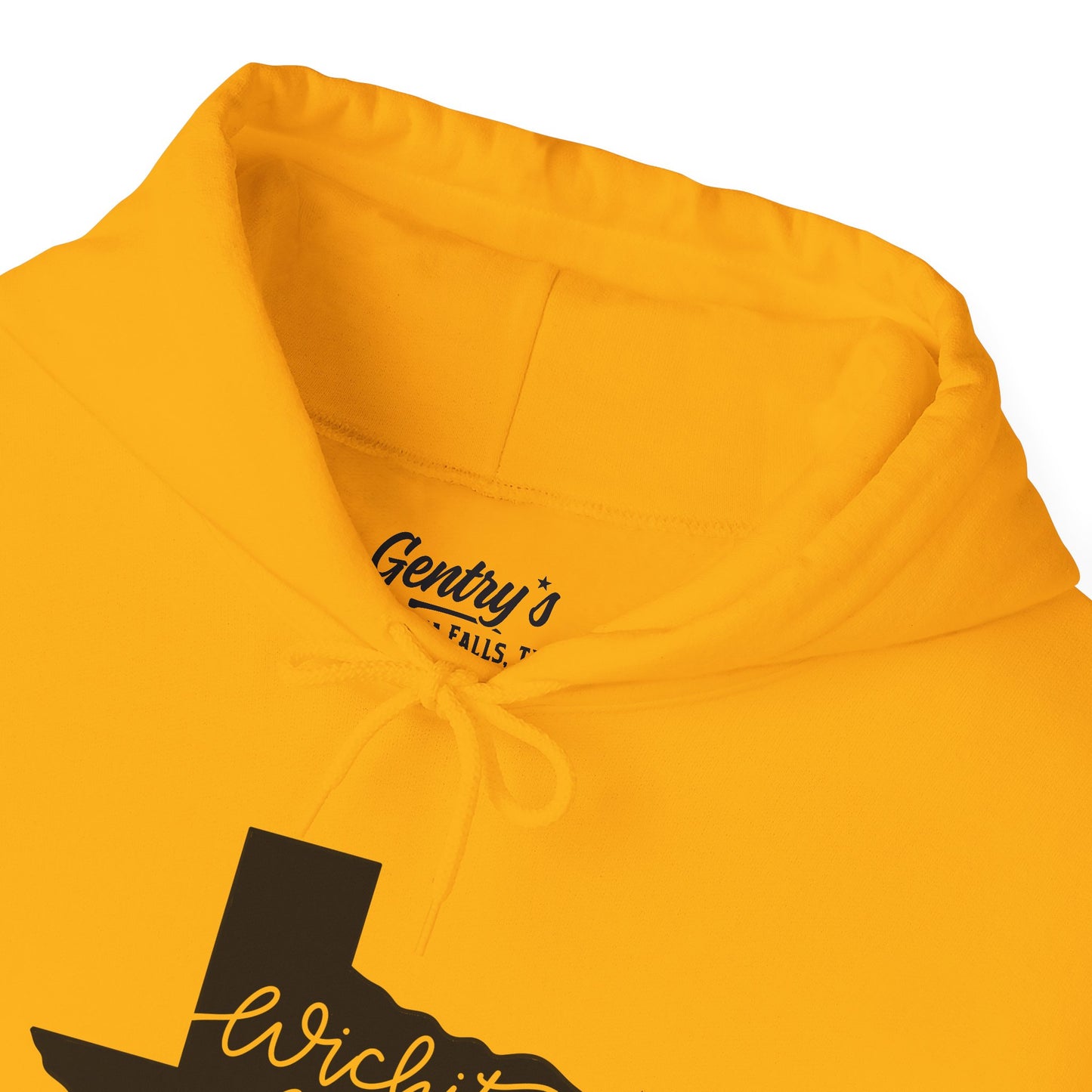 Wichita Falls Script Unisex Heavy Blend™ Hooded Sweatshirt