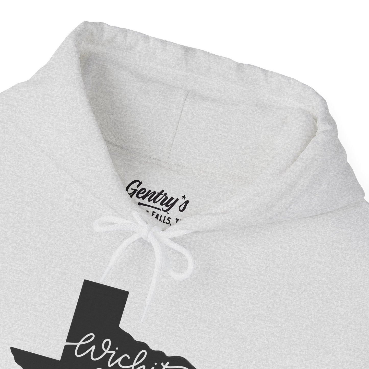 Wichita Falls Script Unisex Heavy Blend™ Hooded Sweatshirt