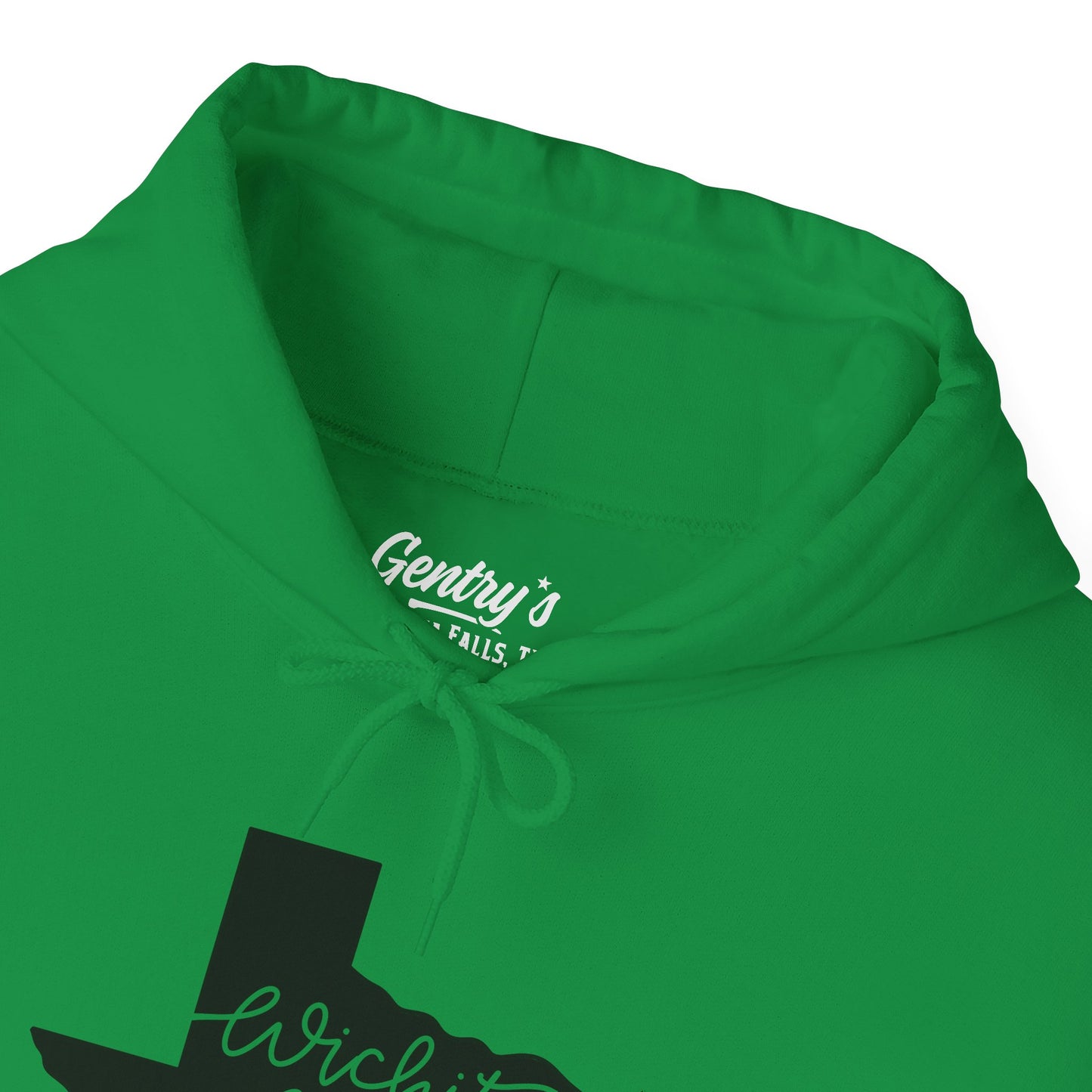 Wichita Falls Script Unisex Heavy Blend™ Hooded Sweatshirt