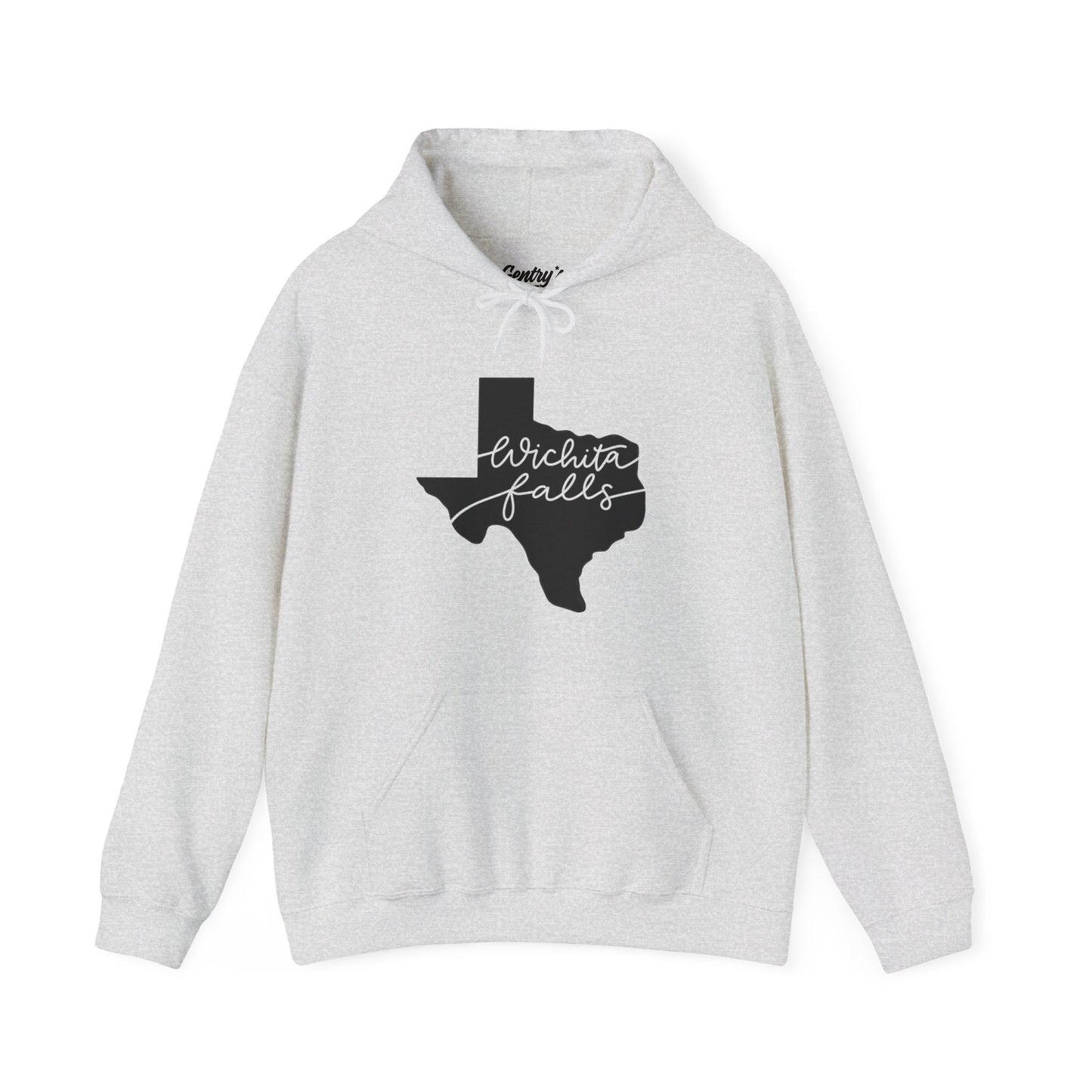 Wichita Falls Script Unisex Heavy Blend™ Hooded Sweatshirt