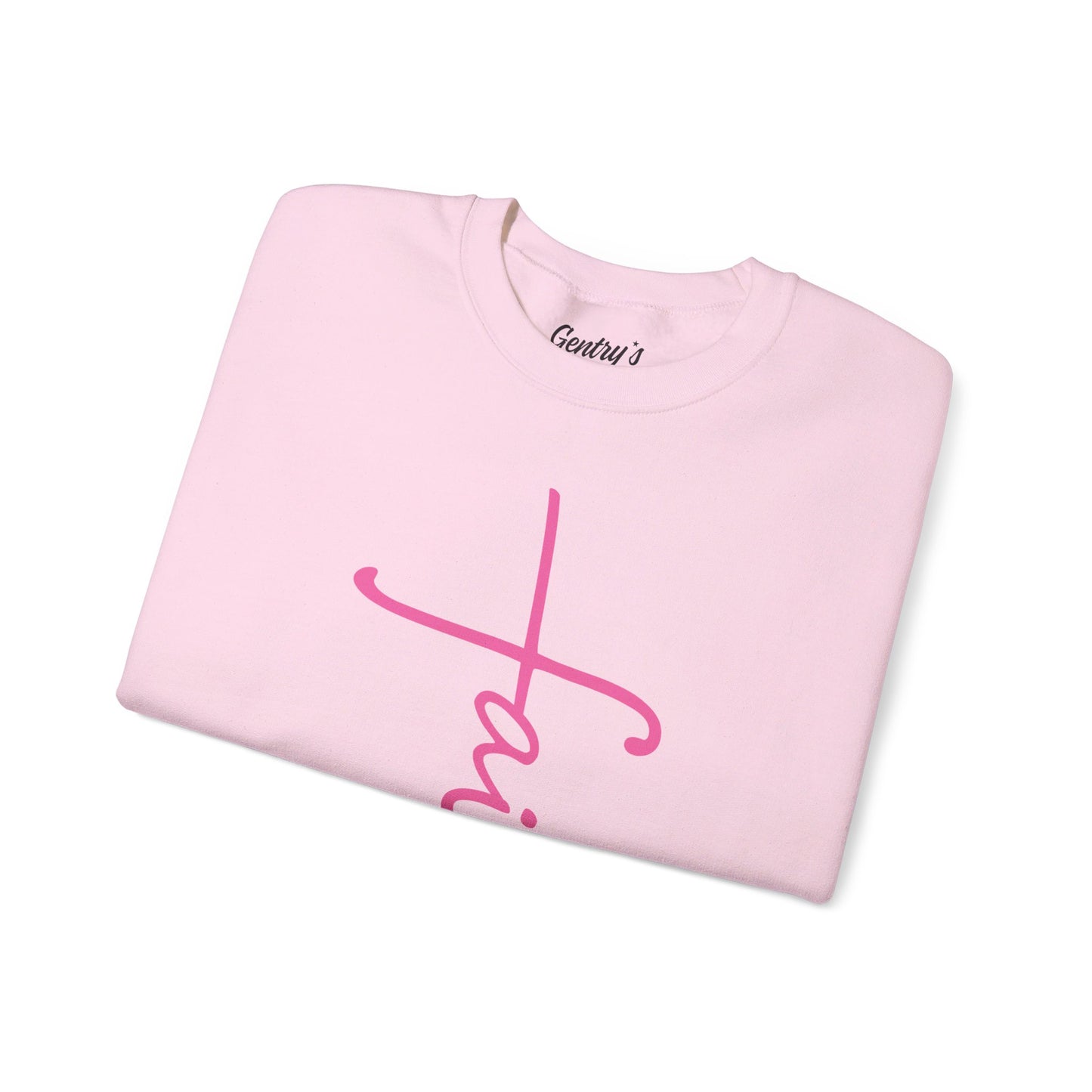 Faith Cross Unisex Heavy Blend™ Crewneck Sweatshirt