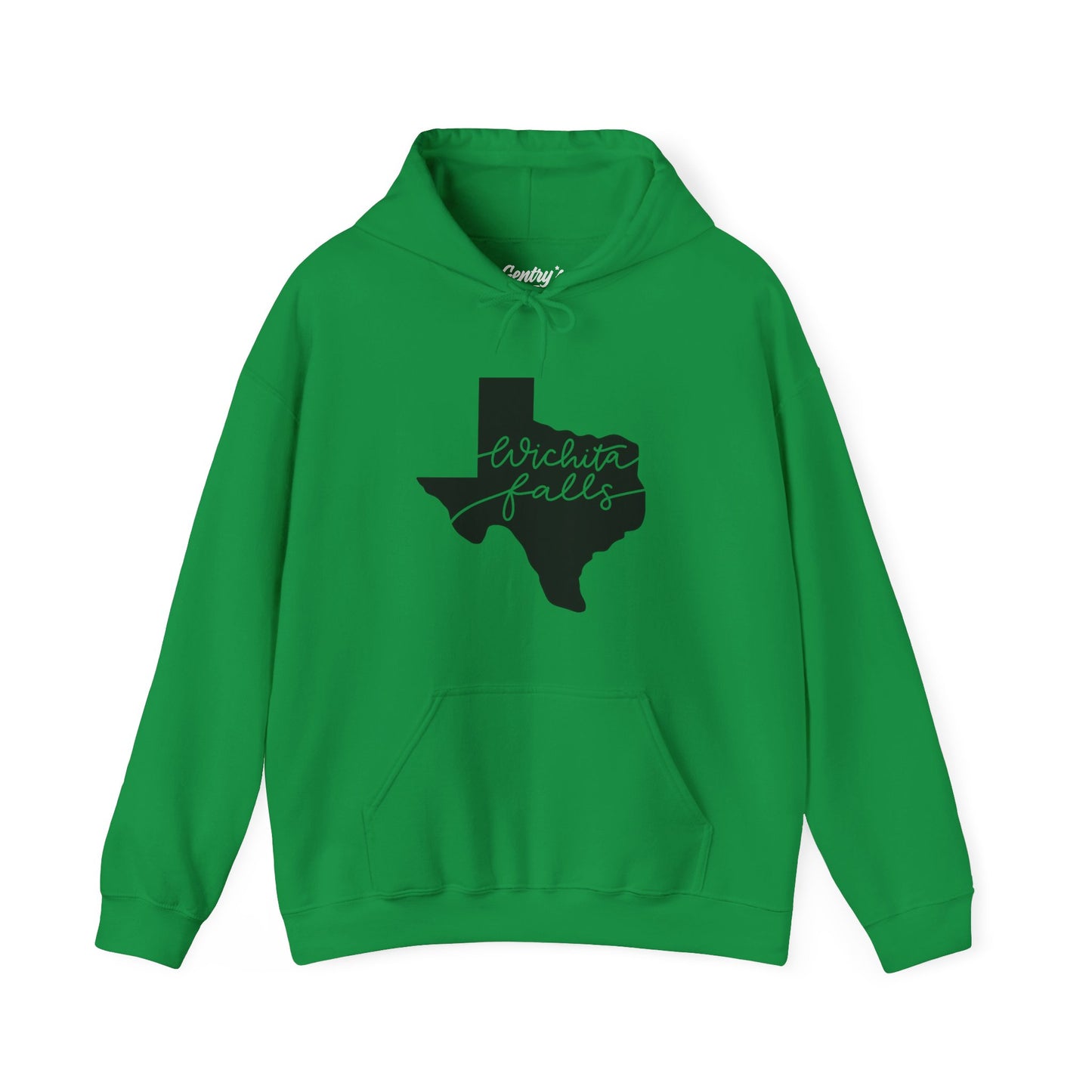 Wichita Falls Script Unisex Heavy Blend™ Hooded Sweatshirt
