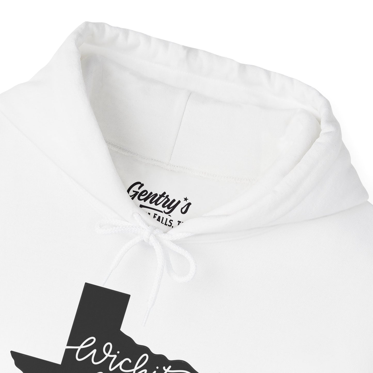 Wichita Falls Script Unisex Heavy Blend™ Hooded Sweatshirt