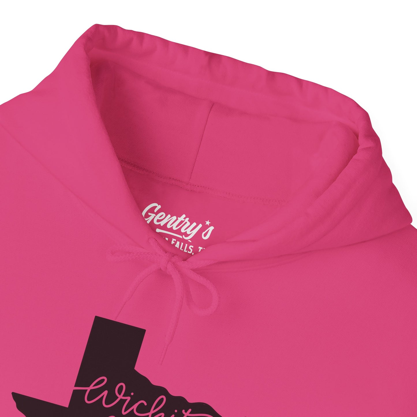 Wichita Falls Script Unisex Heavy Blend™ Hooded Sweatshirt