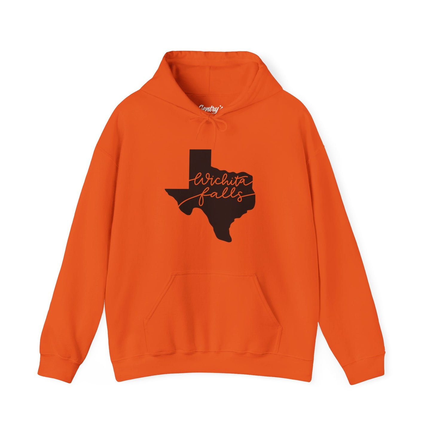 Wichita Falls Script Unisex Heavy Blend™ Hooded Sweatshirt