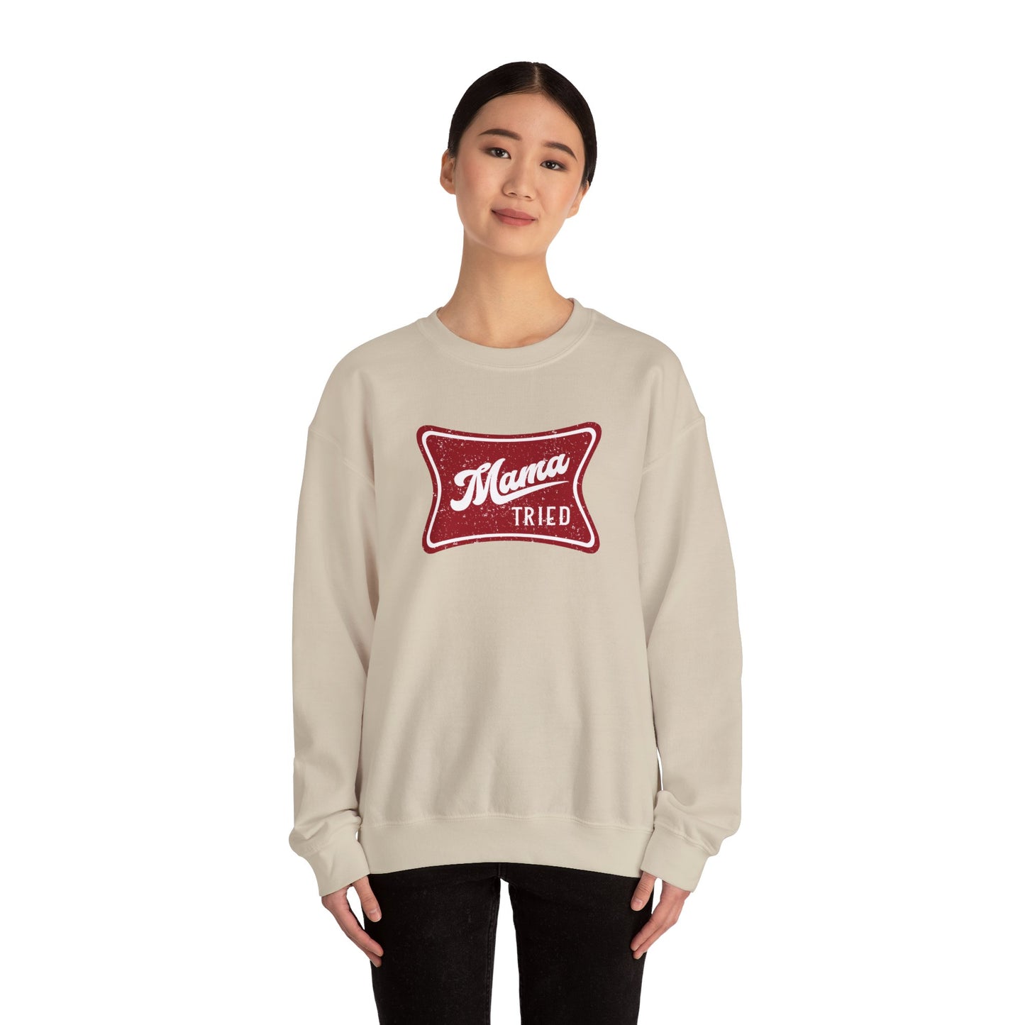 Mama Tried Unisex Heavy Blend™ Crewneck Sweatshirt