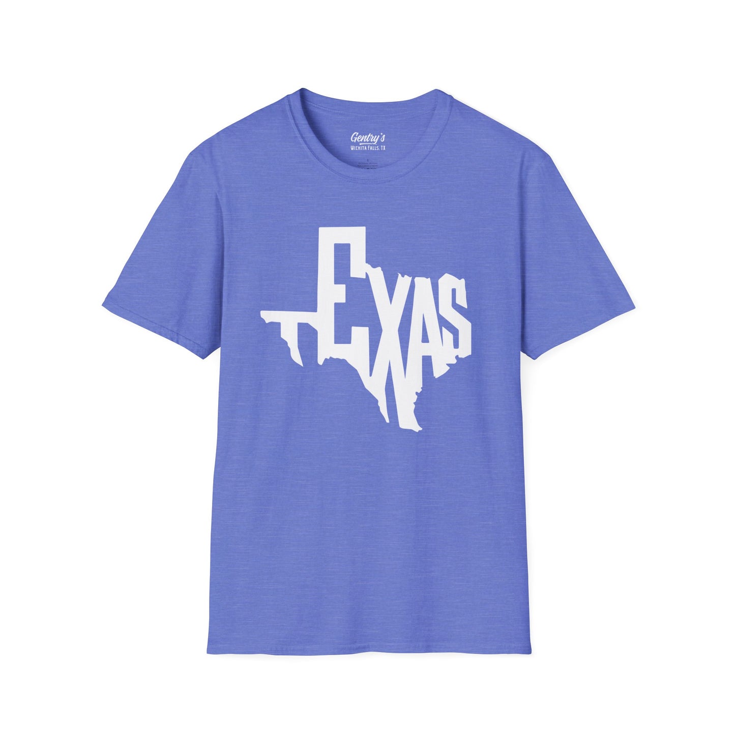 Texas Letters Unisex Softstyle T-Shirt