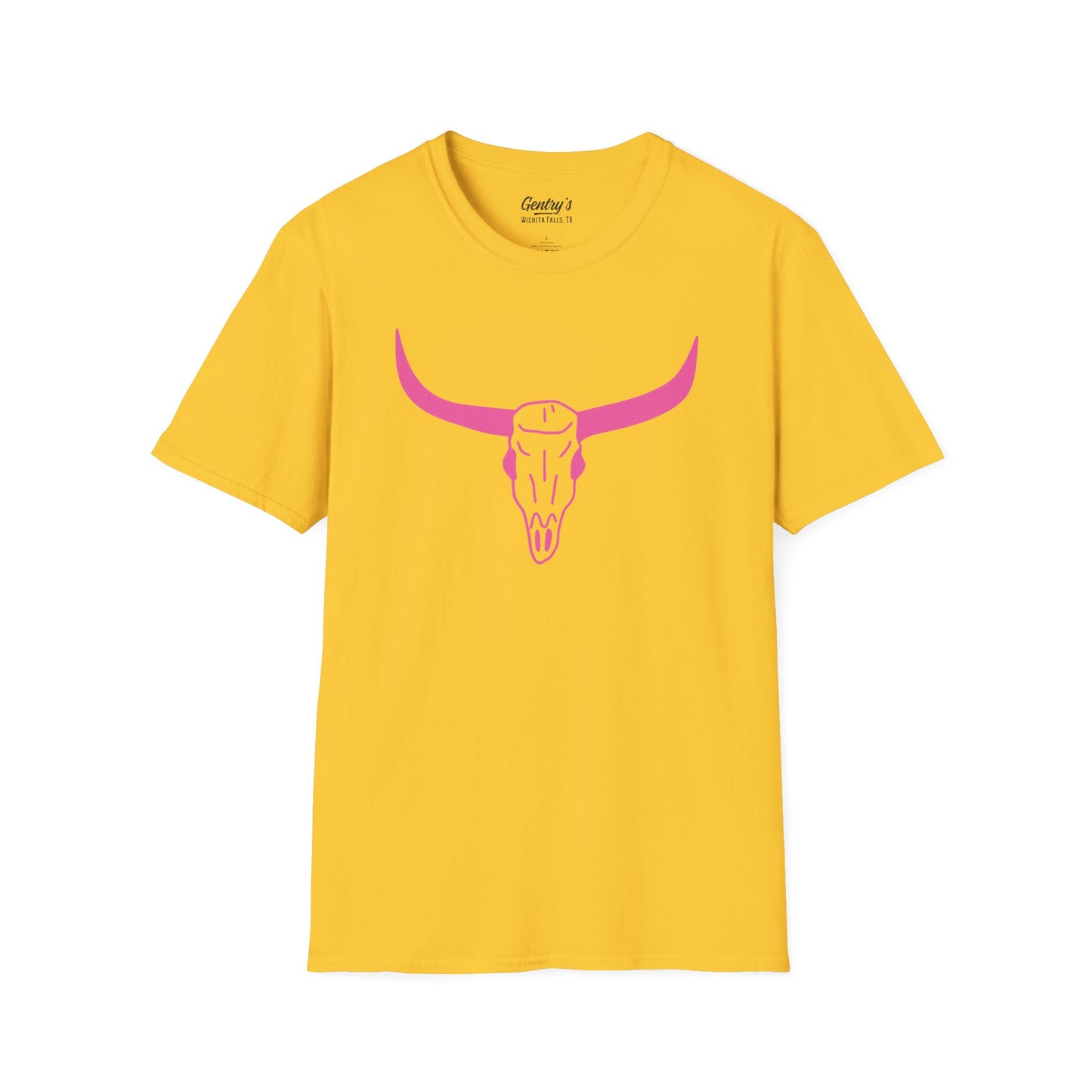 Longhorn Skull Unisex Softstyle T-Shirt