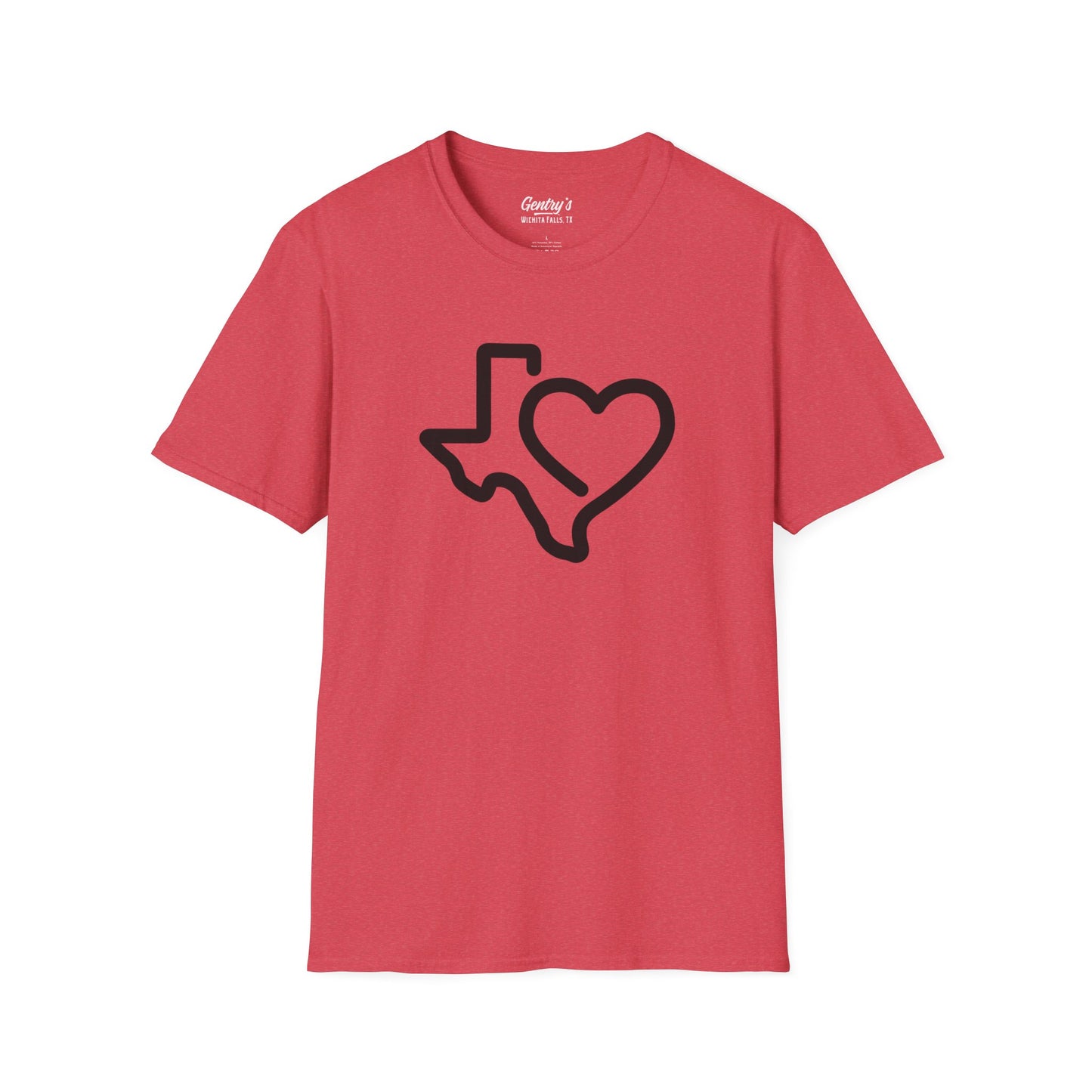 Heart of Texas Unisex Softstyle T-Shirt