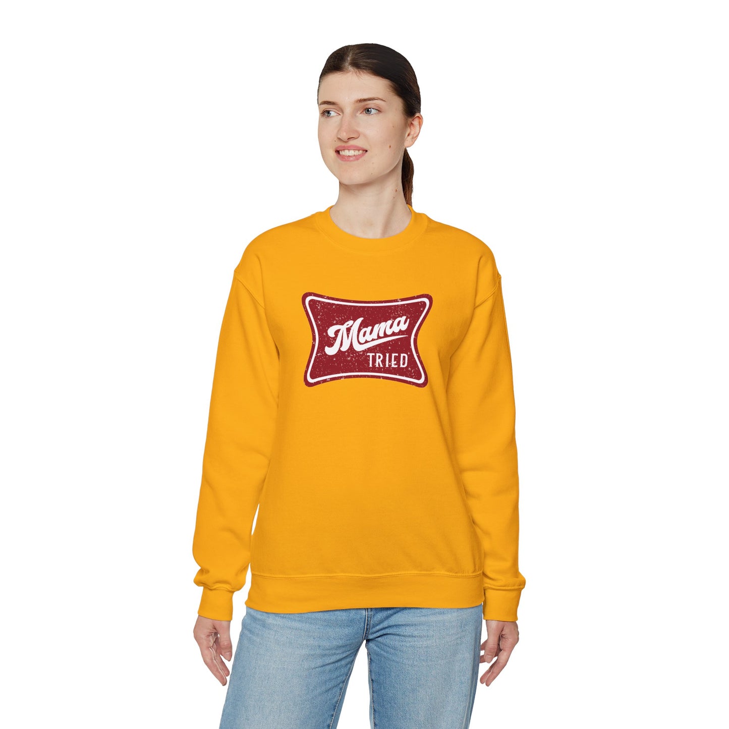 Mama Tried Unisex Heavy Blend™ Crewneck Sweatshirt