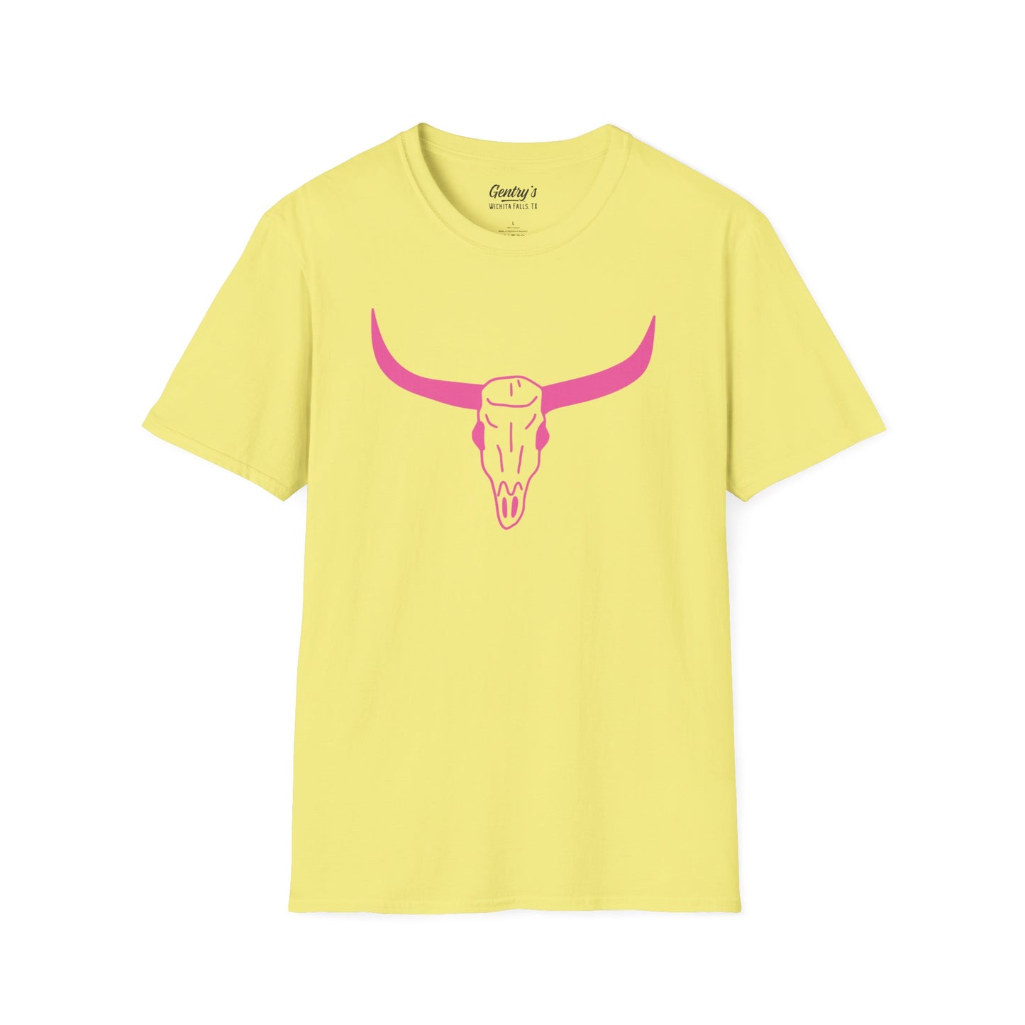 Longhorn Skull Unisex Softstyle T-Shirt