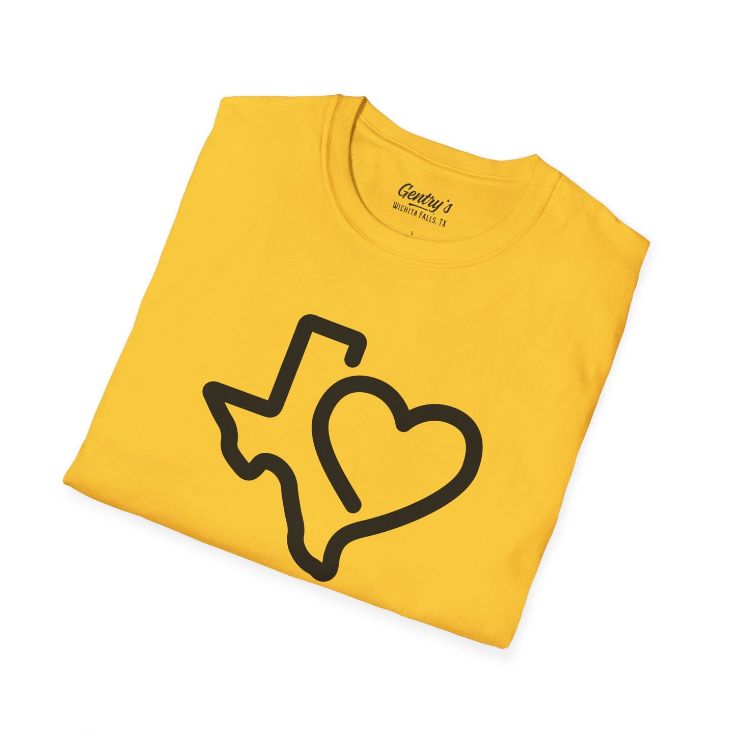 Heart of Texas Unisex Softstyle T-Shirt