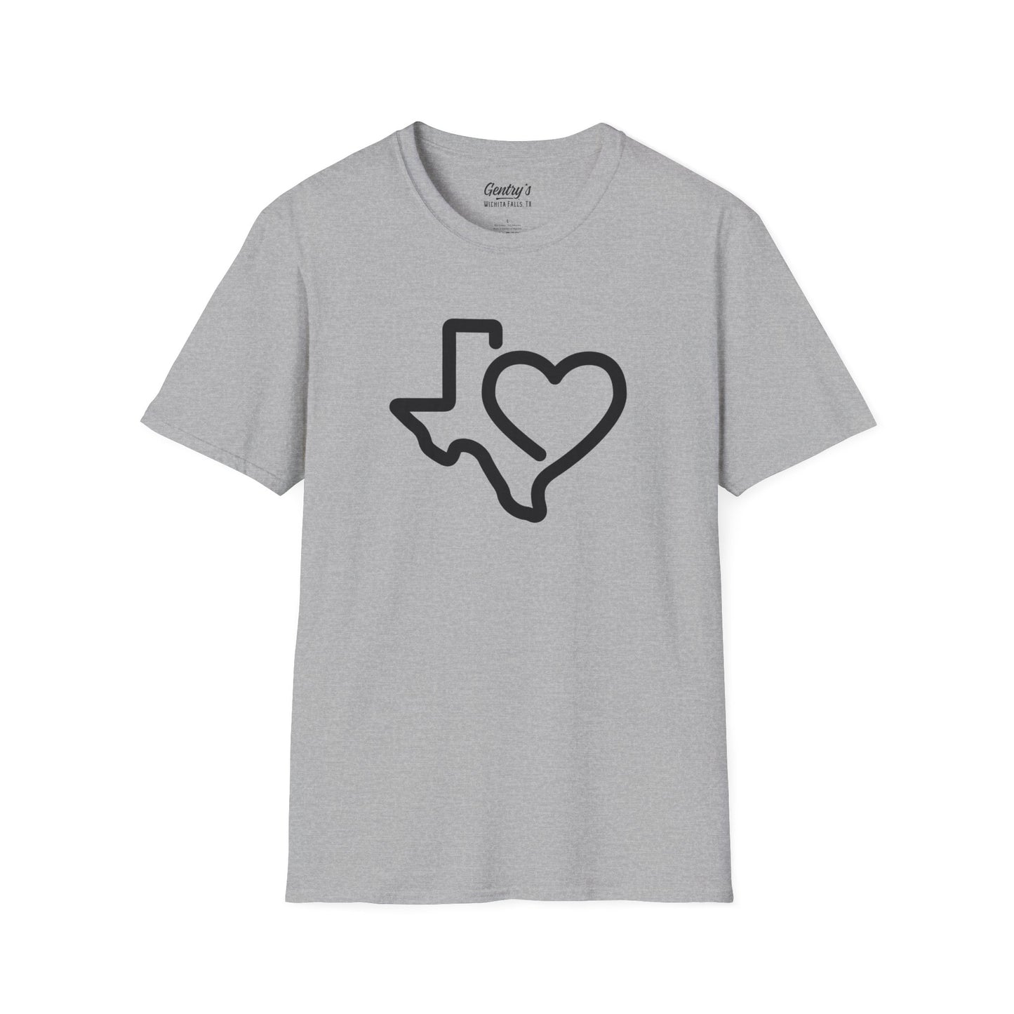 Heart of Texas Unisex Softstyle T-Shirt