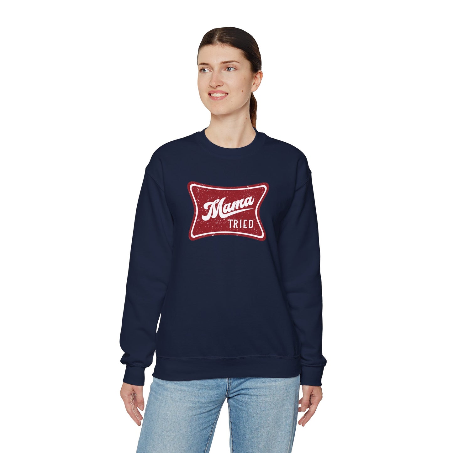 Mama Tried Unisex Heavy Blend™ Crewneck Sweatshirt