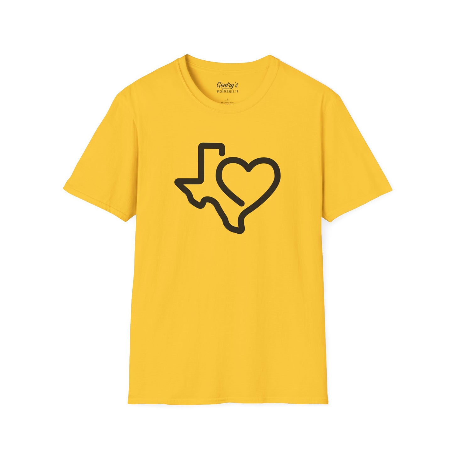 Heart of Texas Unisex Softstyle T-Shirt