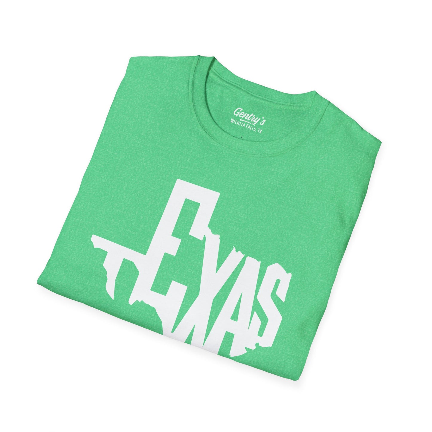 Texas Letters Unisex Softstyle T-Shirt