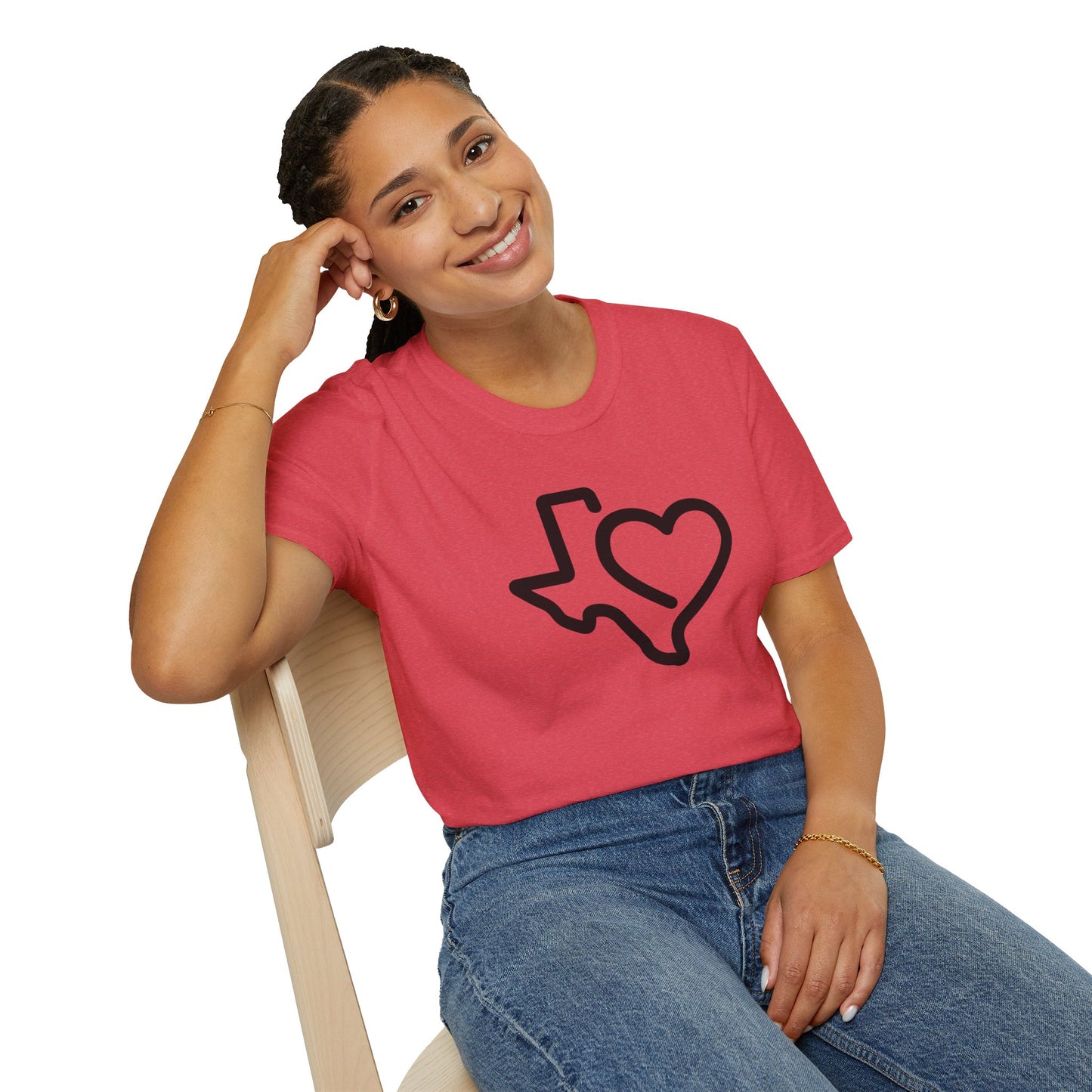 Heart of Texas Unisex Softstyle T-Shirt