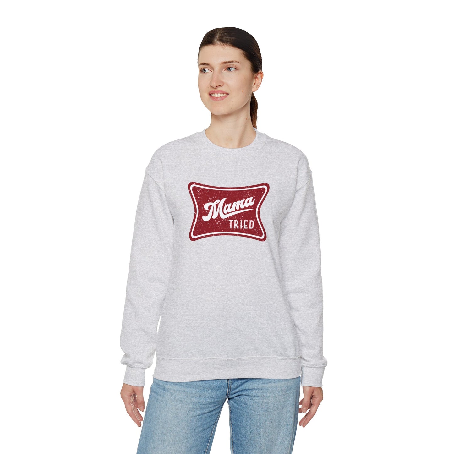 Mama Tried Unisex Heavy Blend™ Crewneck Sweatshirt