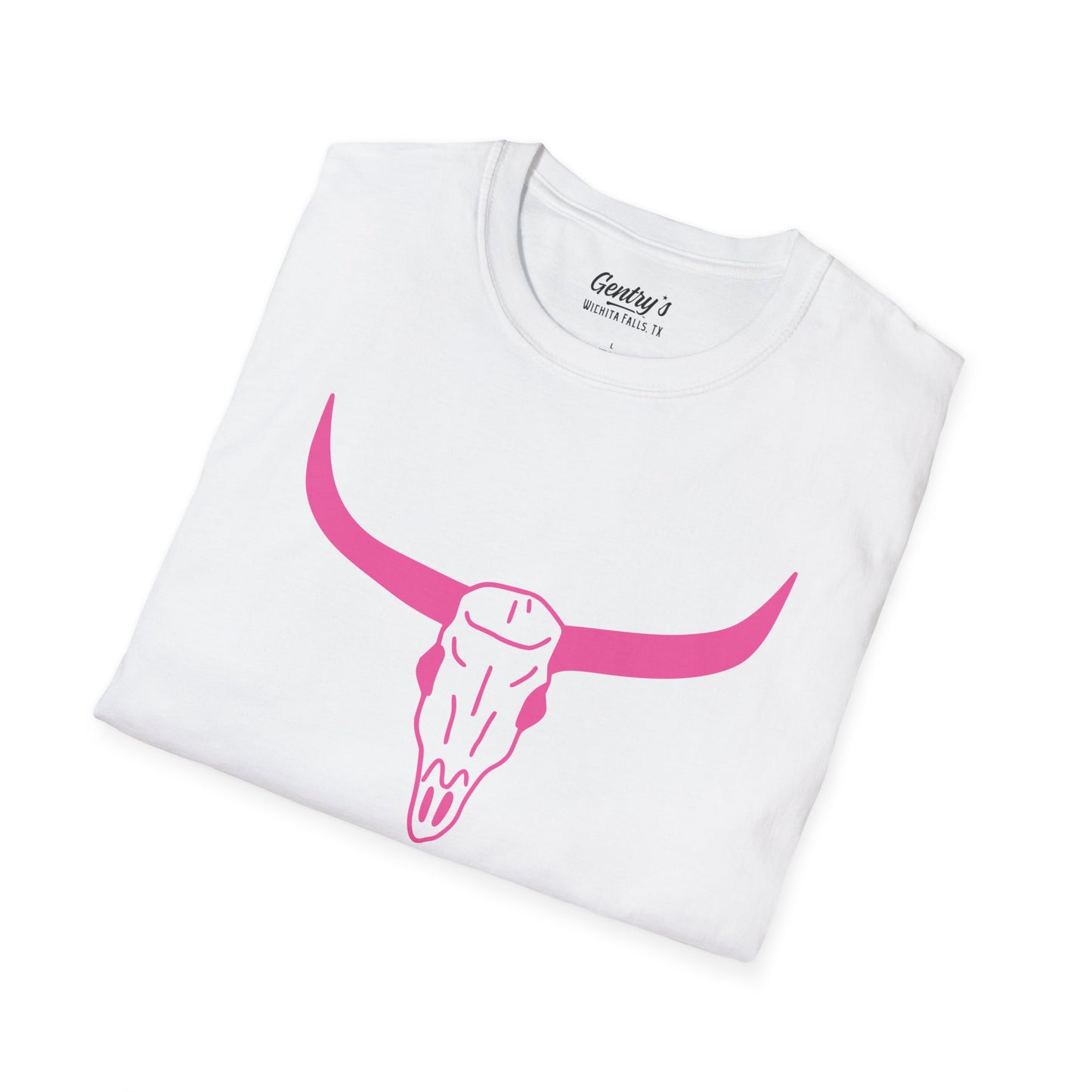 Longhorn Skull Unisex Softstyle T-Shirt