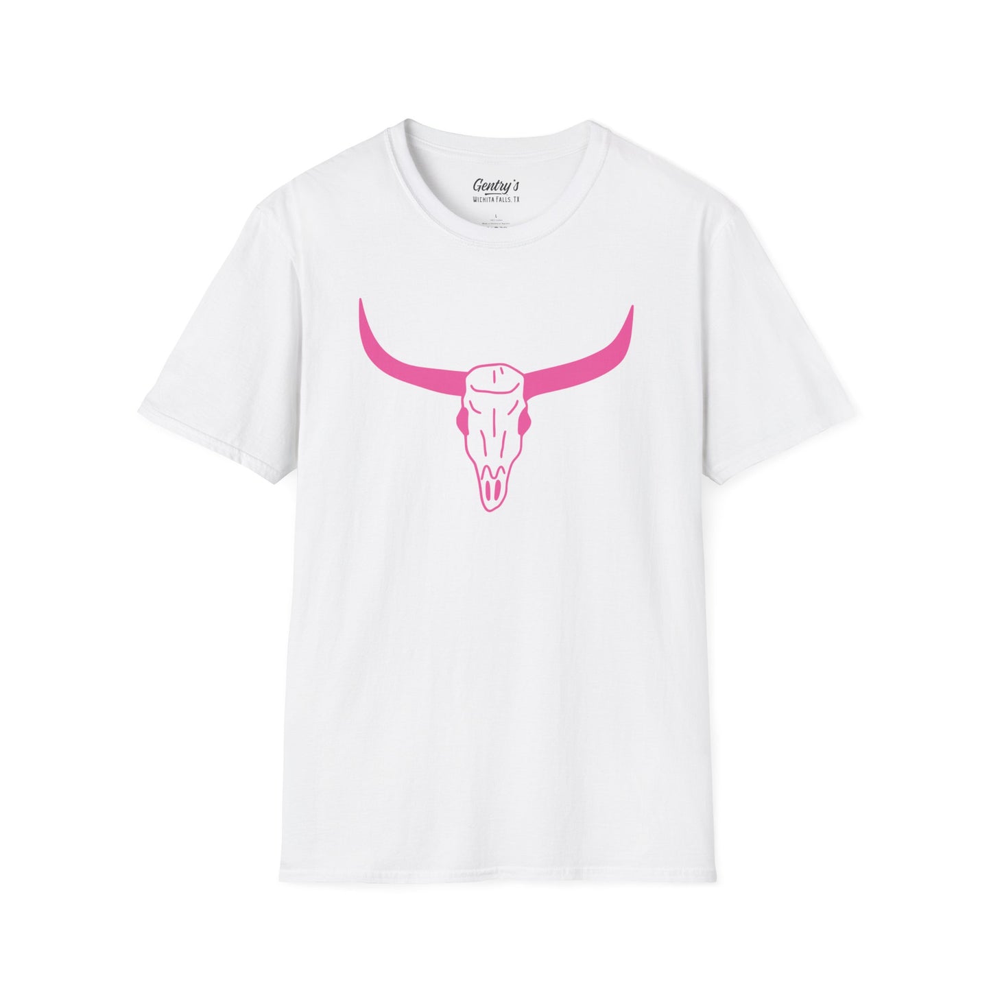 Longhorn Skull Unisex Softstyle T-Shirt