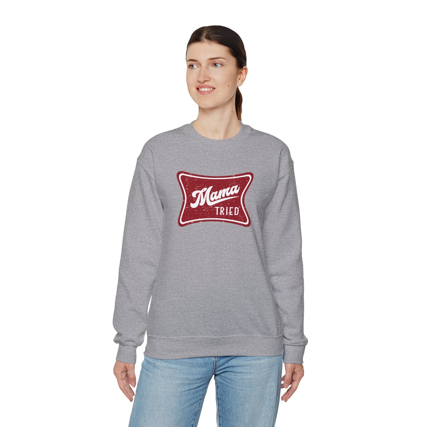 Mama Tried Unisex Heavy Blend™ Crewneck Sweatshirt