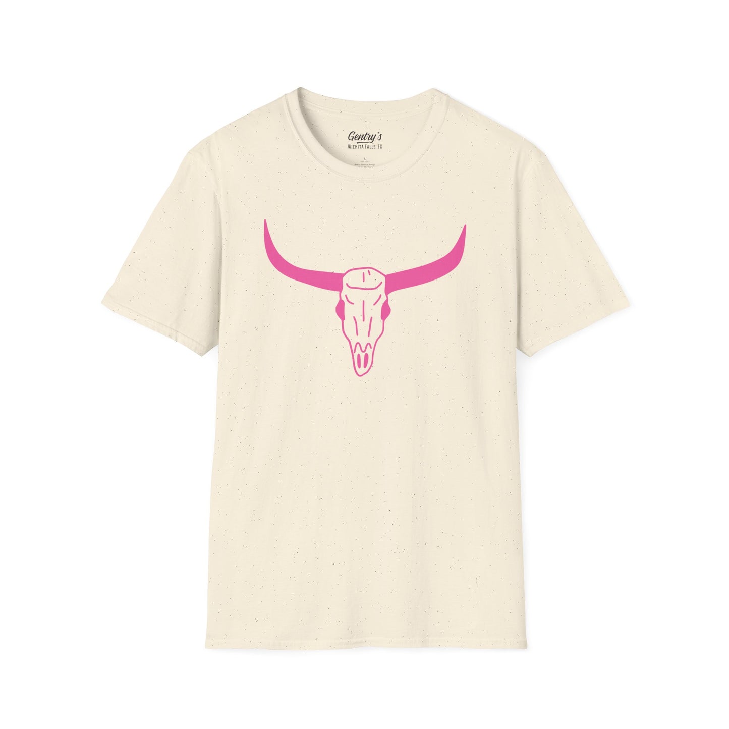 Longhorn Skull Unisex Softstyle T-Shirt