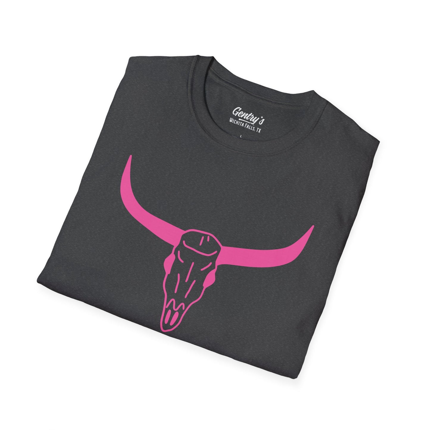 Longhorn Skull Unisex Softstyle T-Shirt