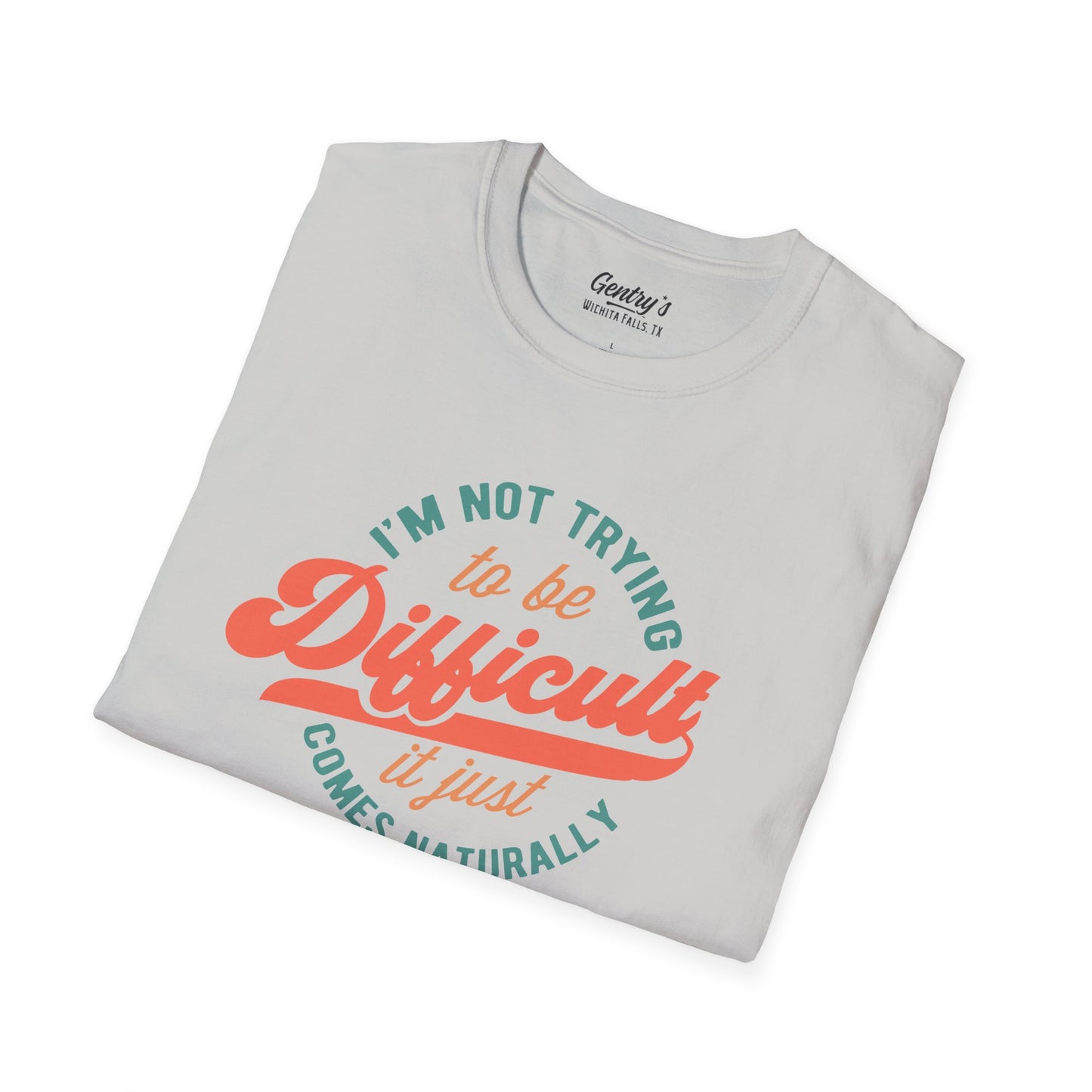 Difficult Unisex Softstyle T-Shirt