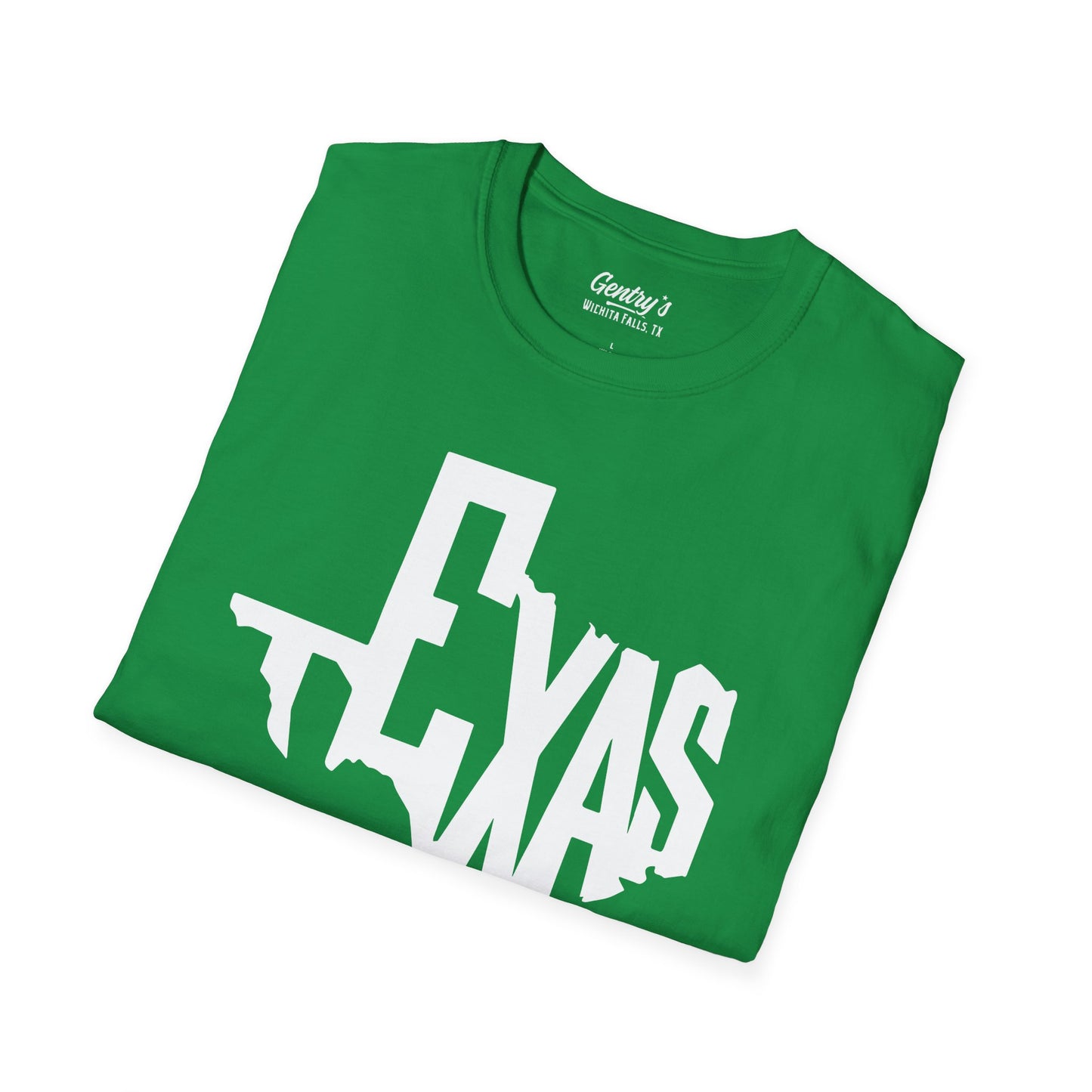 Texas Letters Unisex Softstyle T-Shirt