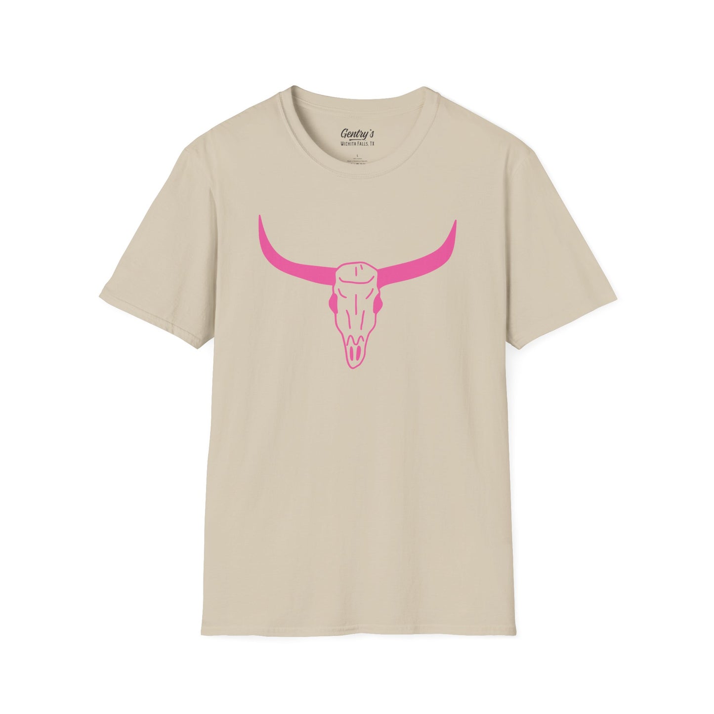 Longhorn Skull Unisex Softstyle T-Shirt