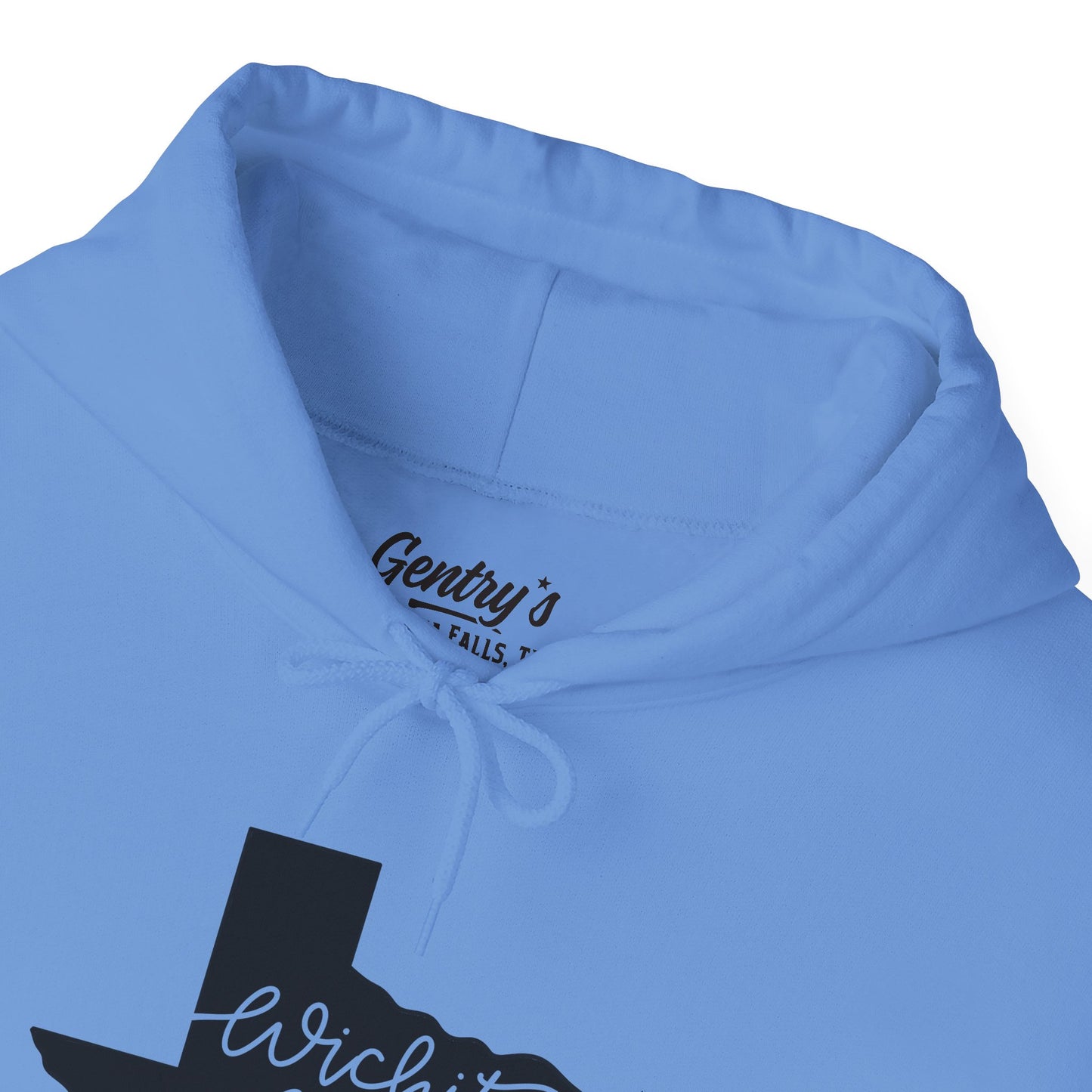 Wichita Falls Script Unisex Heavy Blend™ Hooded Sweatshirt
