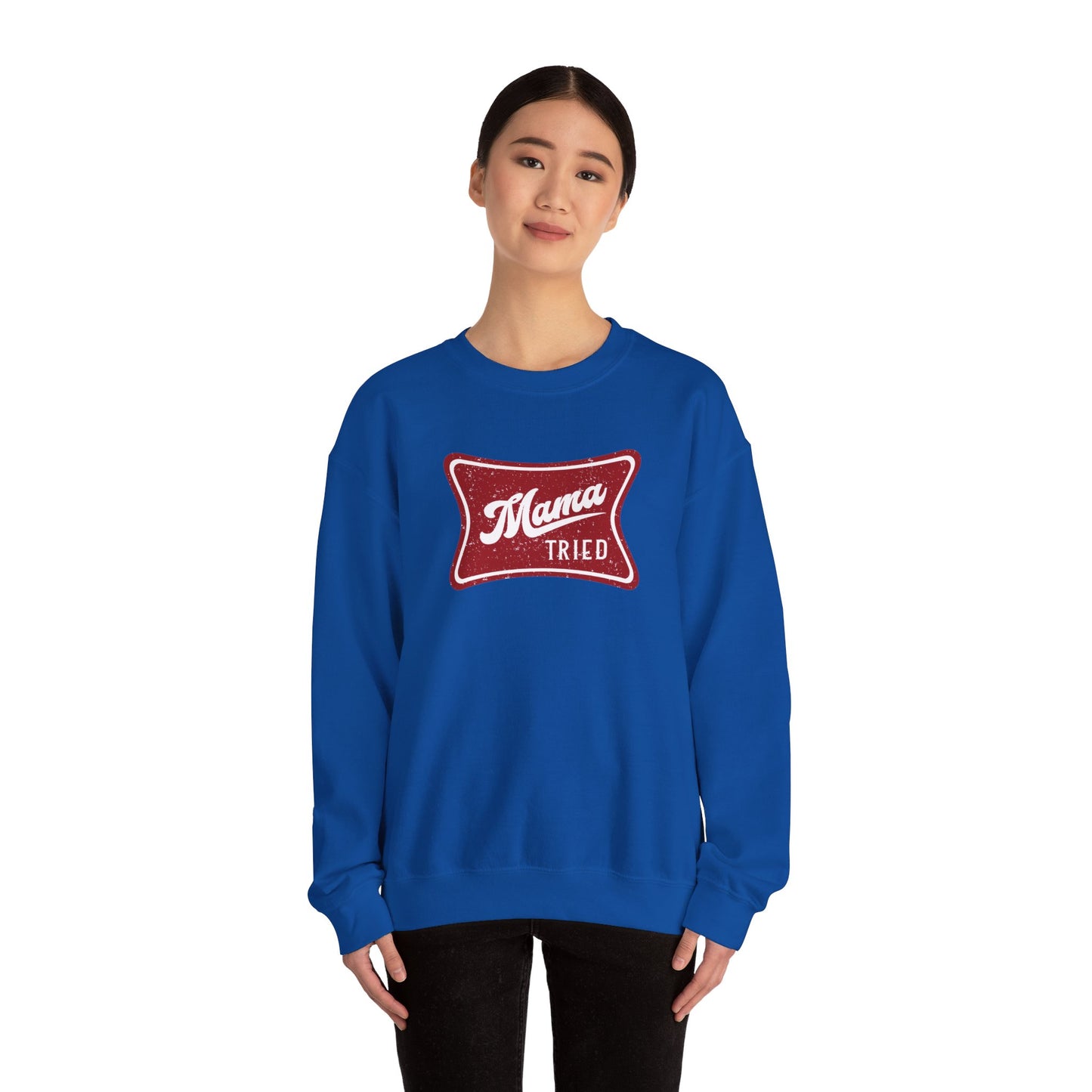 Mama Tried Unisex Heavy Blend™ Crewneck Sweatshirt