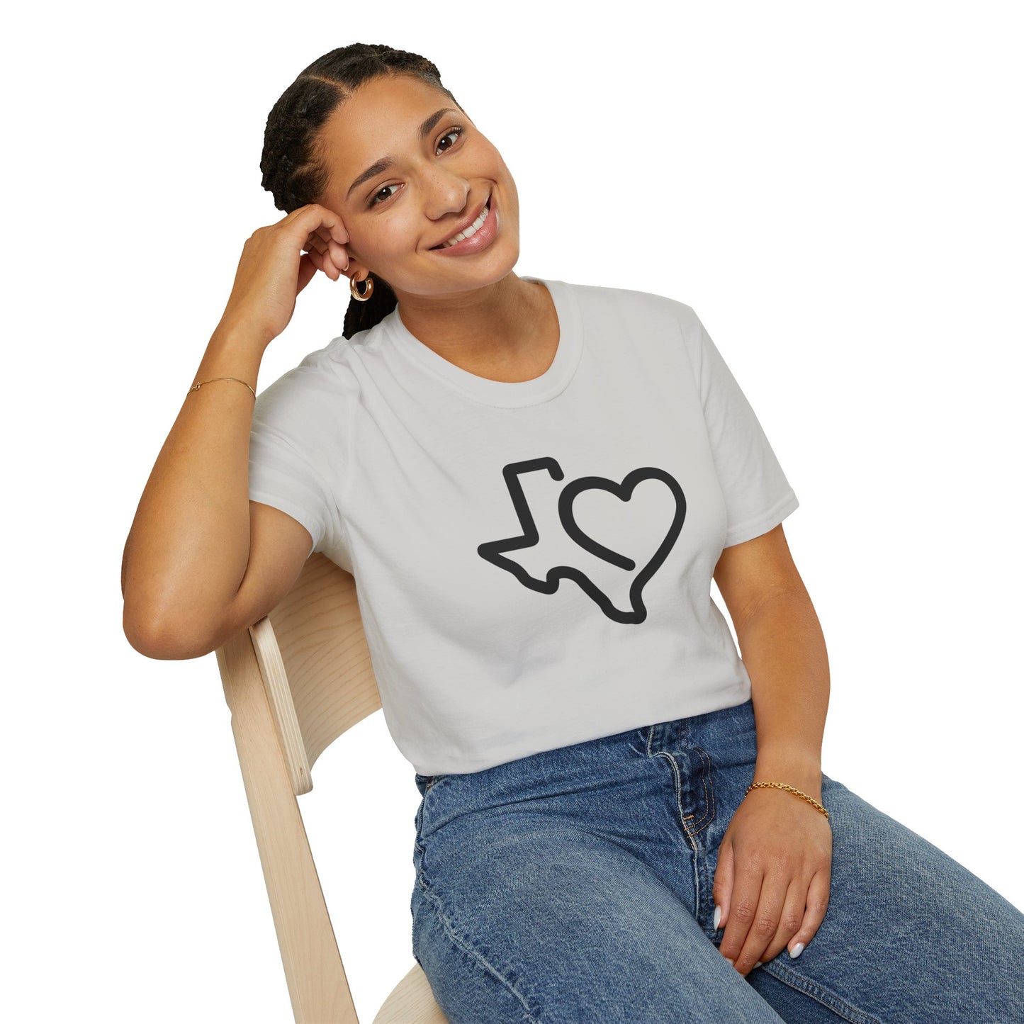 Heart of Texas Unisex Softstyle T-Shirt