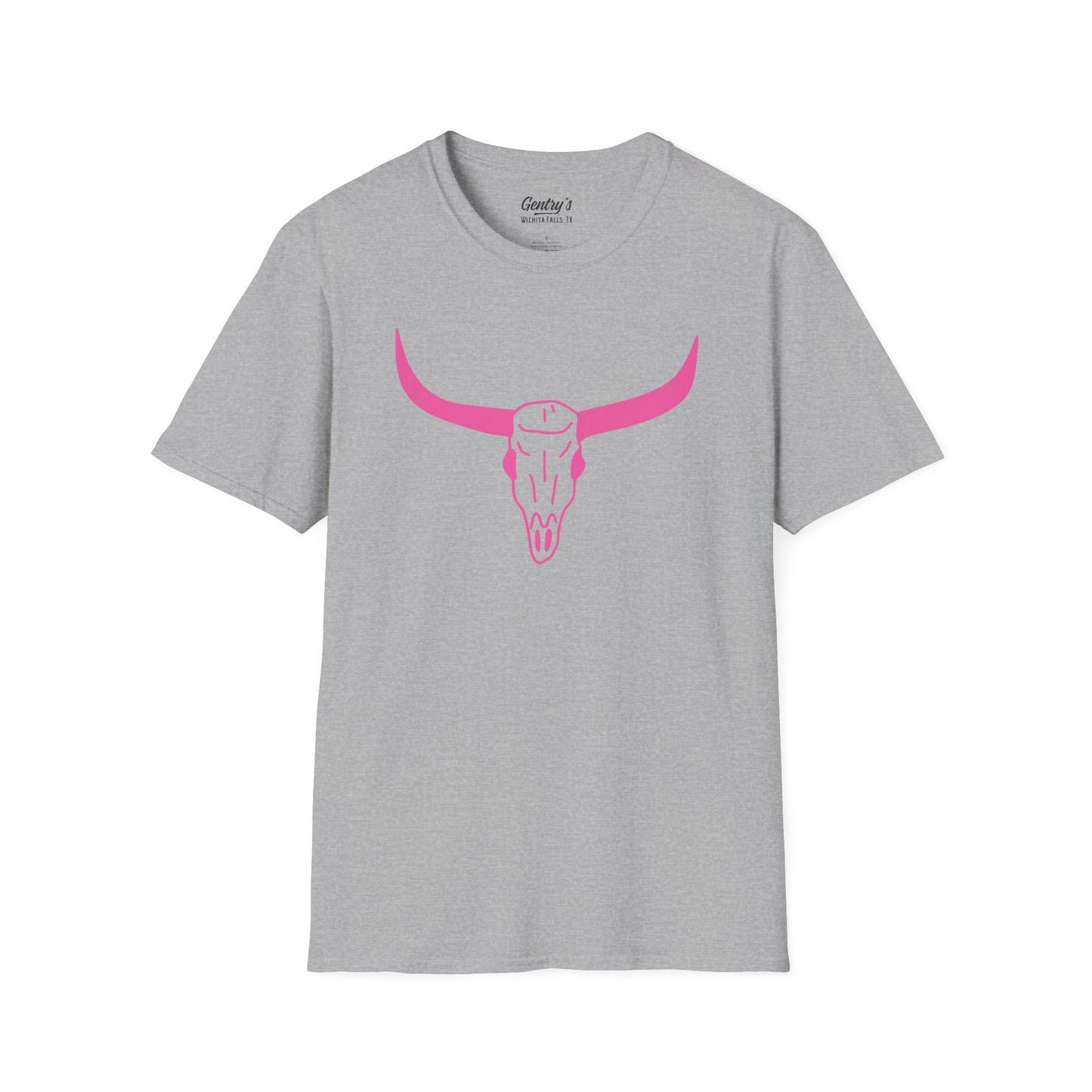 Longhorn Skull Unisex Softstyle T-Shirt