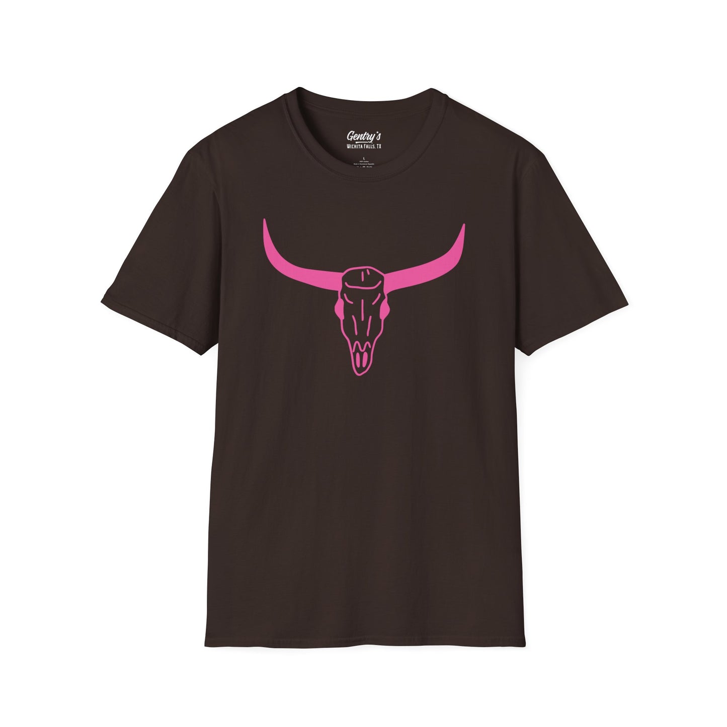 Longhorn Skull Unisex Softstyle T-Shirt