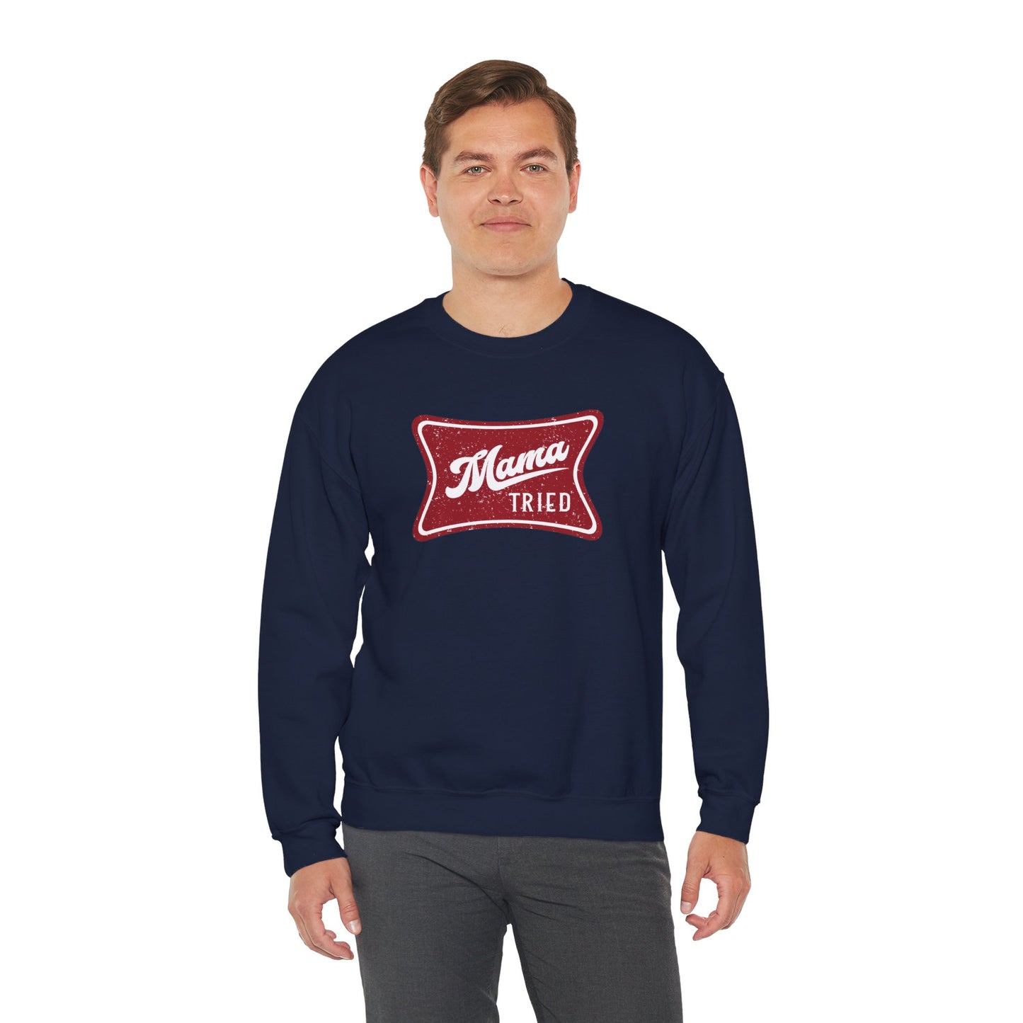 Mama Tried Unisex Heavy Blend™ Crewneck Sweatshirt