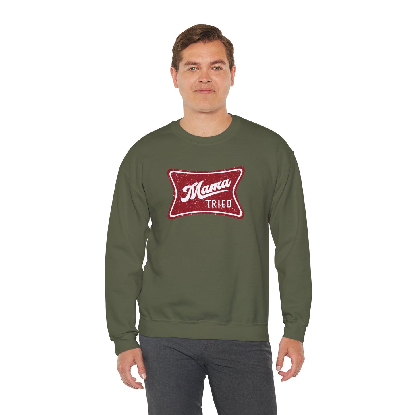 Mama Tried Unisex Heavy Blend™ Crewneck Sweatshirt