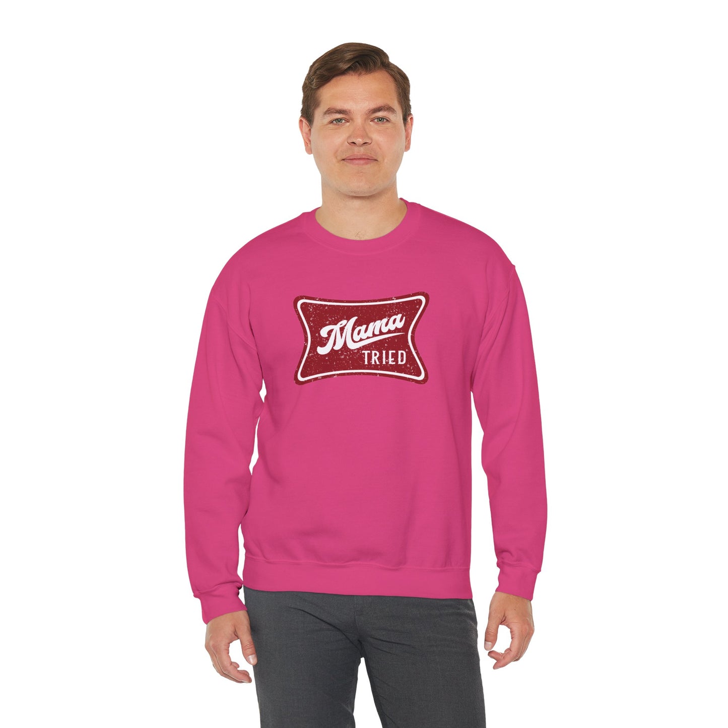 Mama Tried Unisex Heavy Blend™ Crewneck Sweatshirt