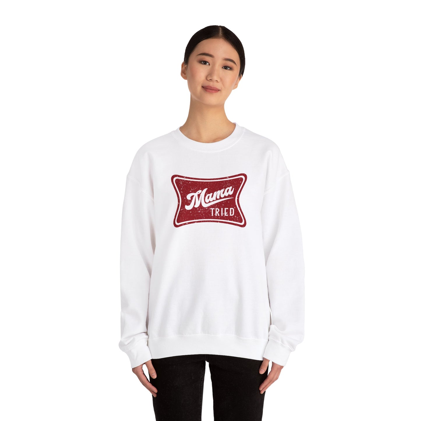 Mama Tried Unisex Heavy Blend™ Crewneck Sweatshirt