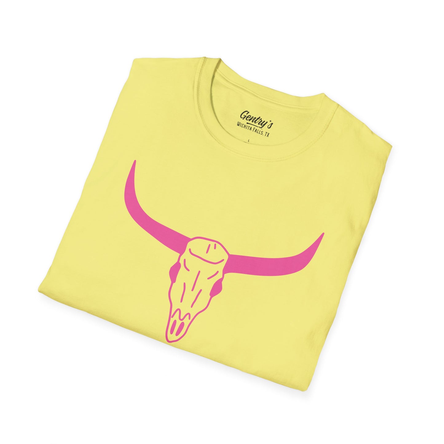 Longhorn Skull Unisex Softstyle T-Shirt